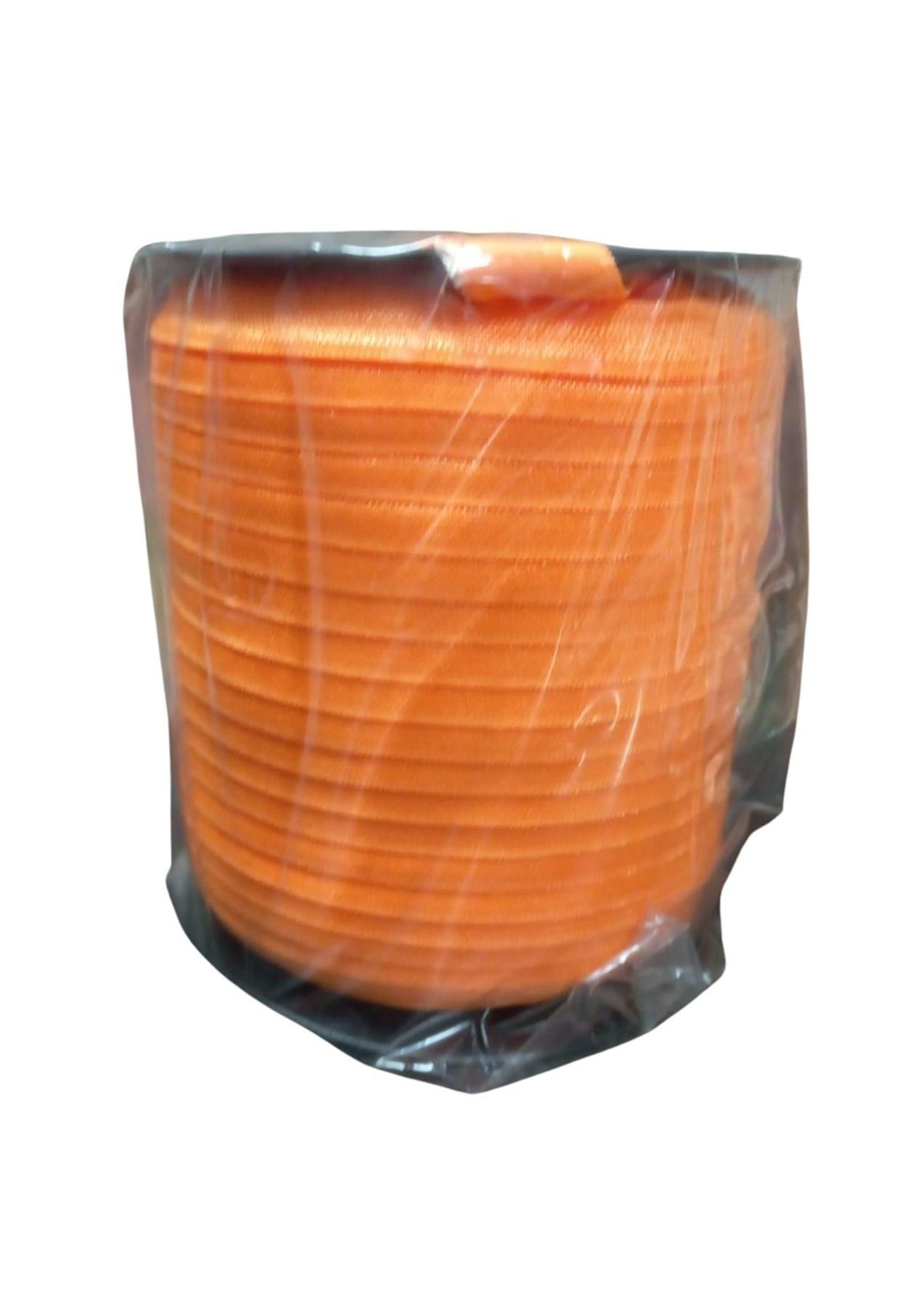 Çamaşır Lastiği Düz 1 cm  1 Metre Orange