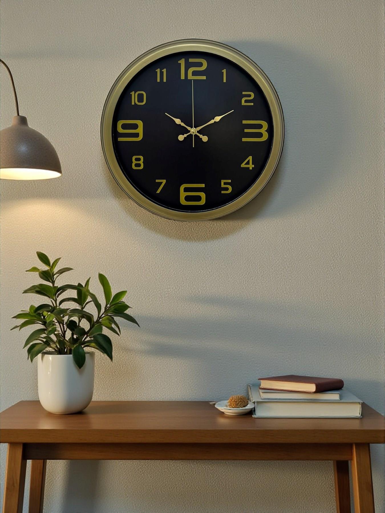 Zentime 40 Cm Eskitme Vintage Duvar Saati