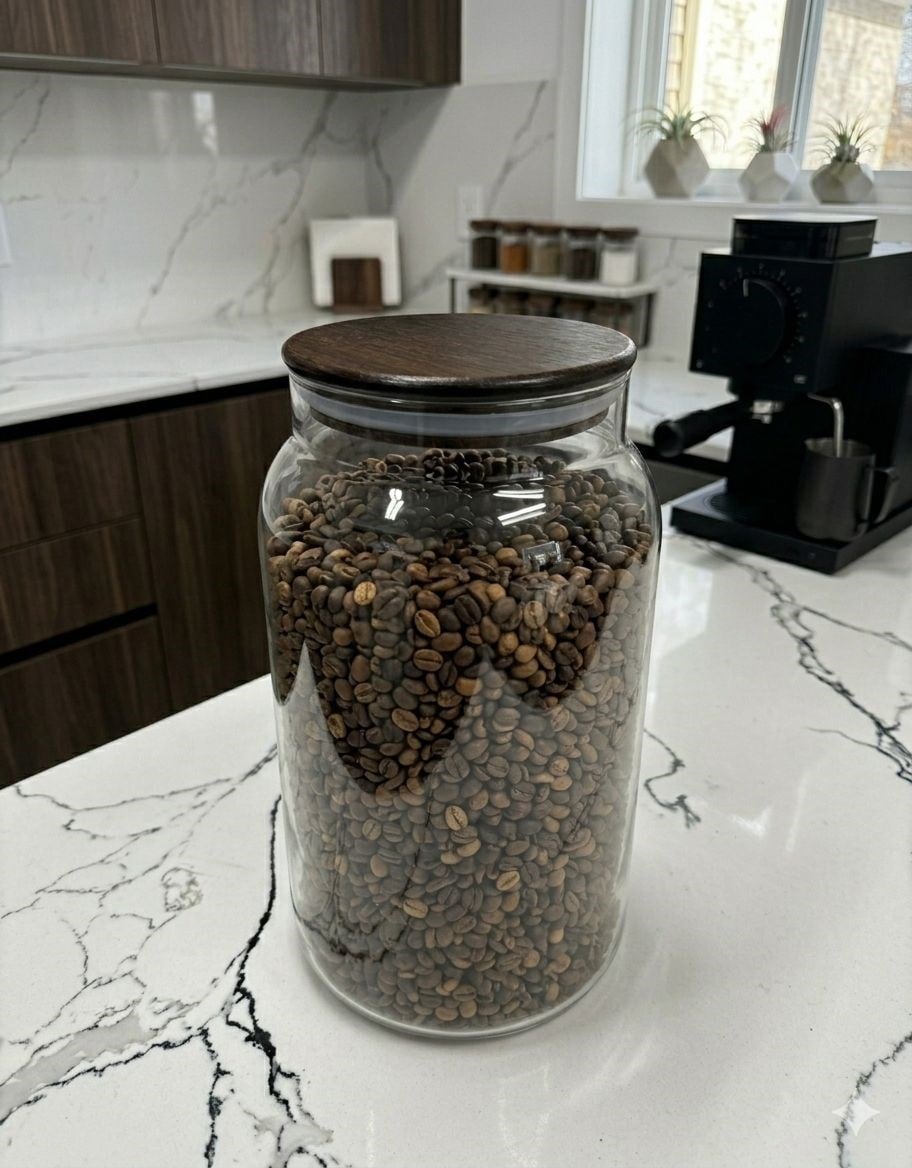 MOLİNO BAMBU KAPAKLI CAM KAVANOZ
