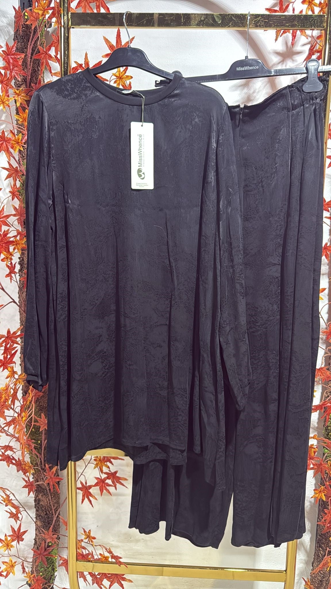 38010 Tunik Takım  - SİYAH