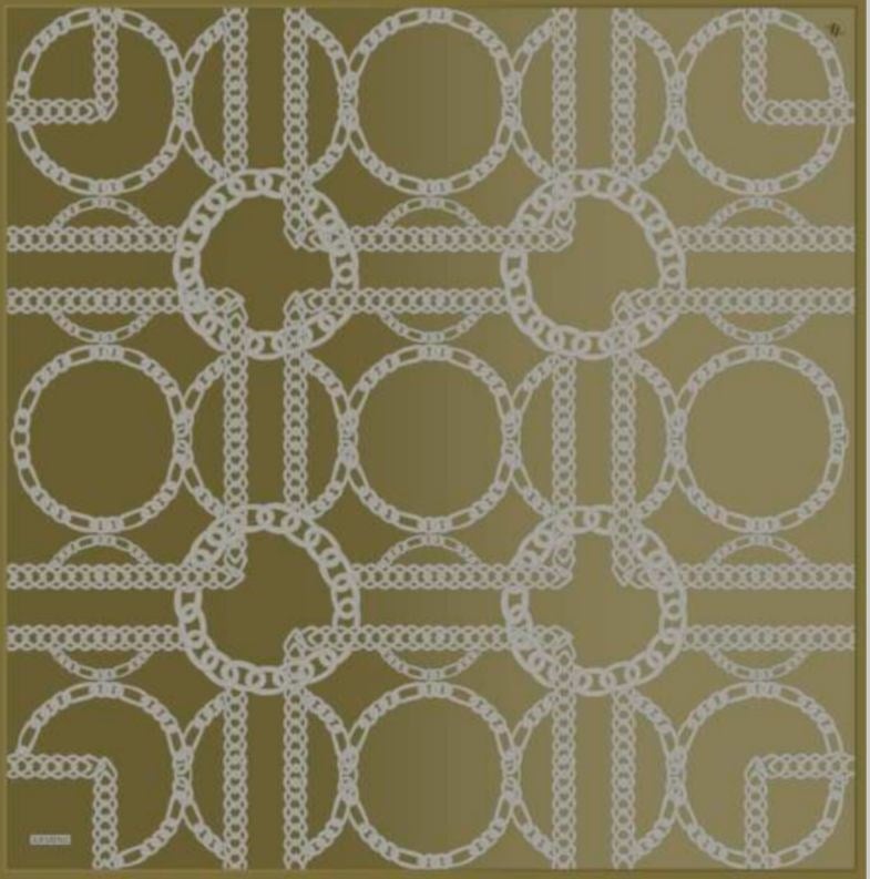 Armine 9427 Eşarp  - YAĞ YEŞİLİ