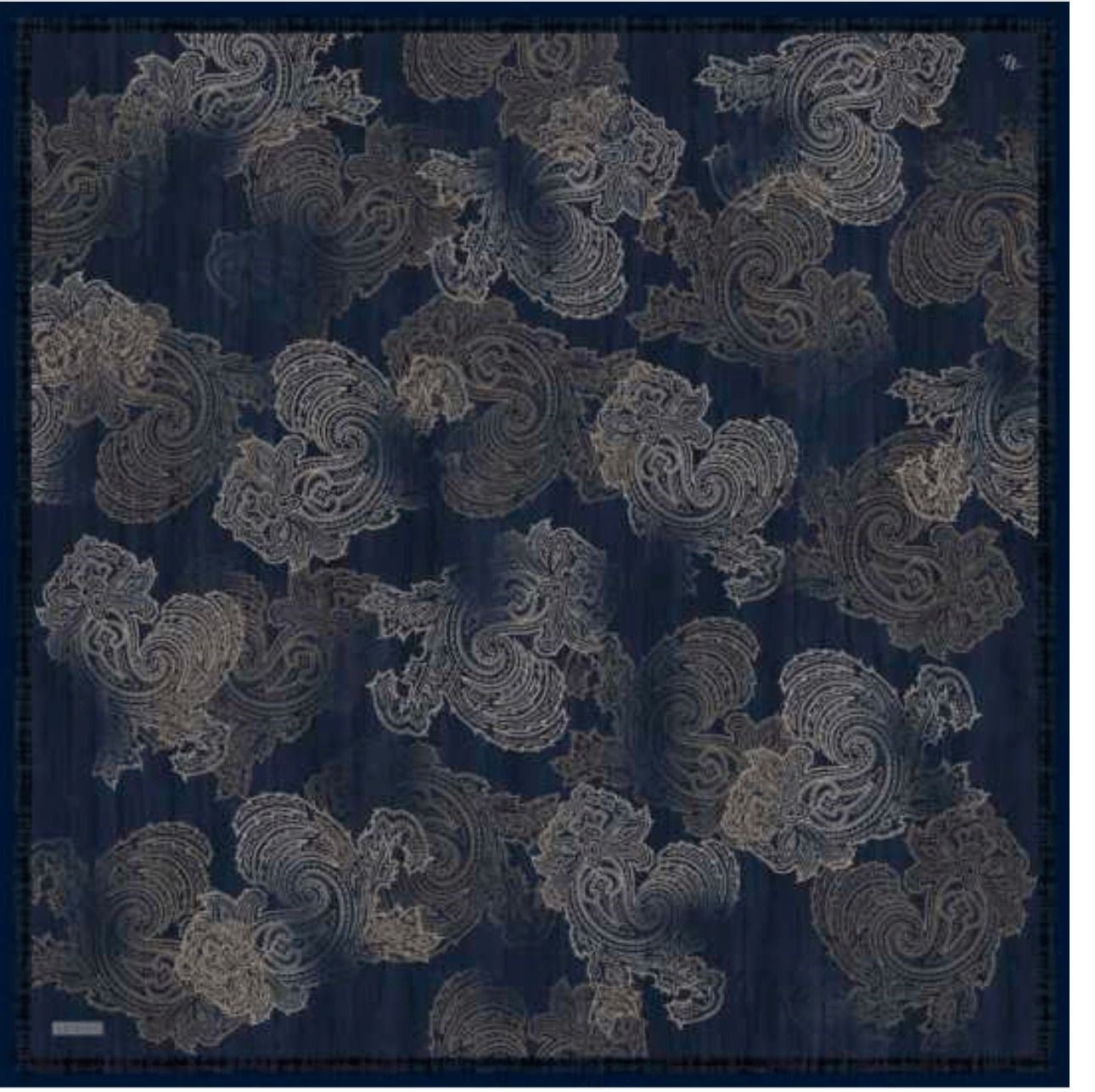 Armine 9428 Eşarp  - LACİVERT
