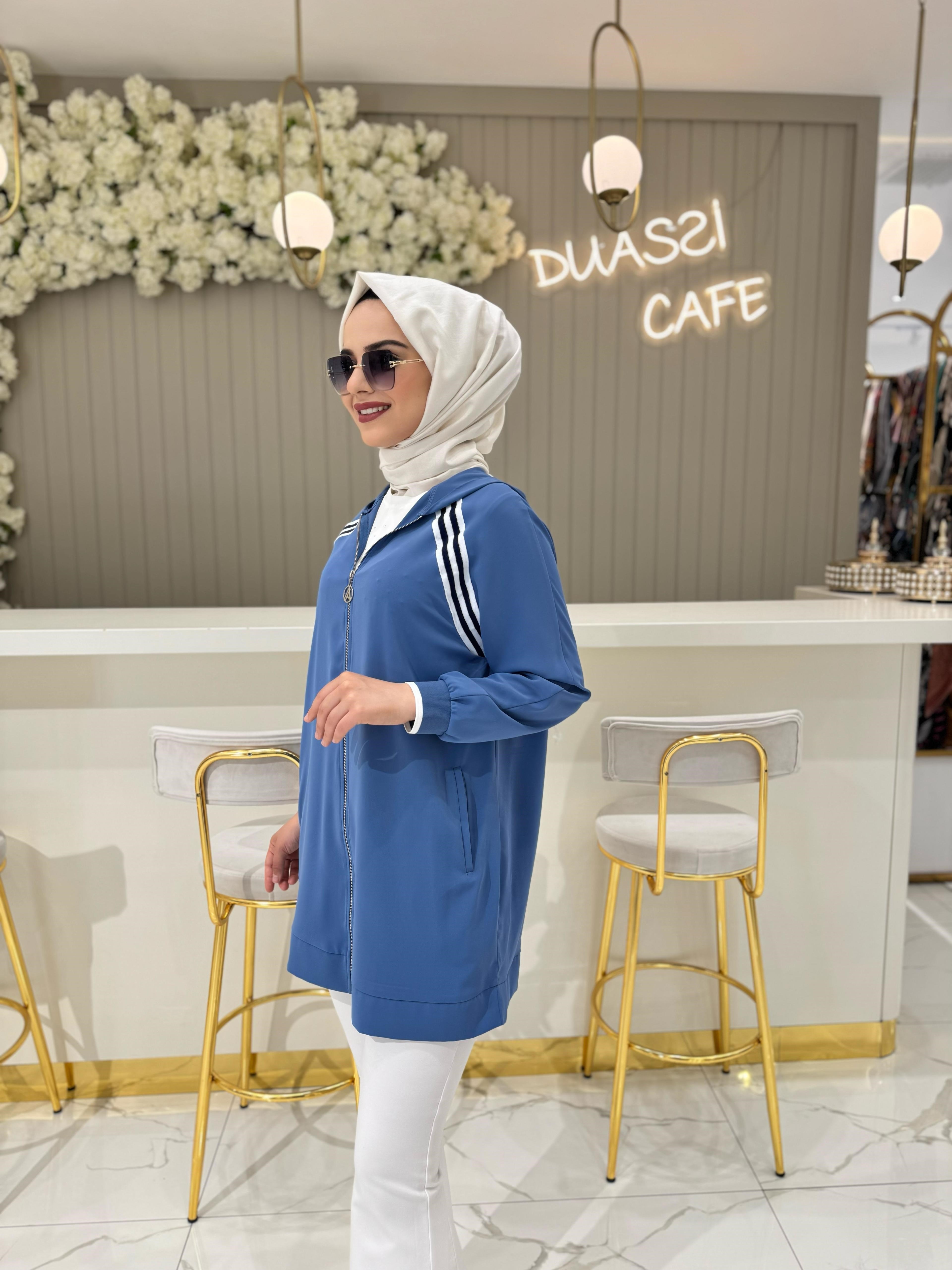 Armine Trend 409 Ceket  - İNDİGO