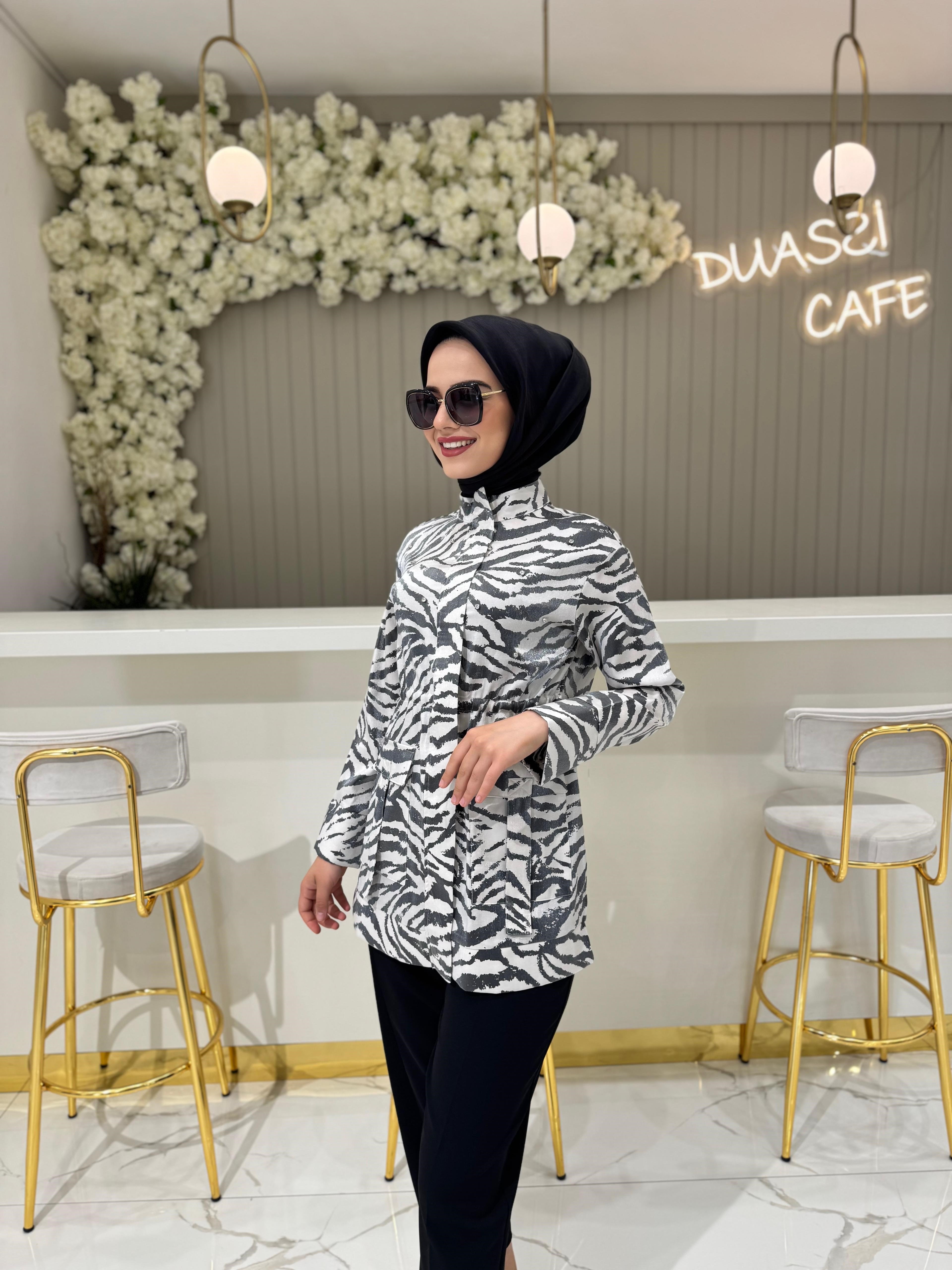 Armine Trend 533 Ceket  - SİYAH