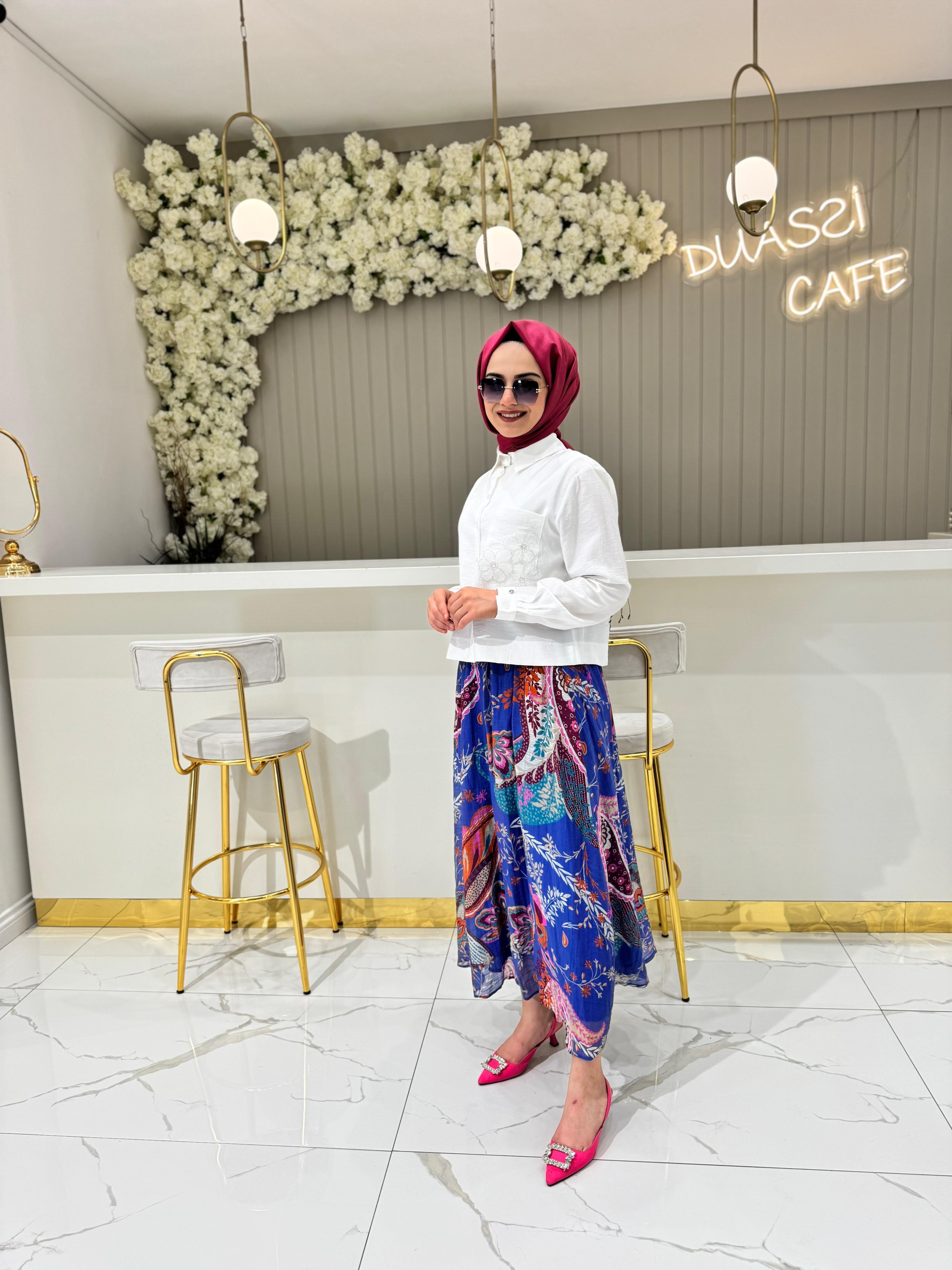 Armine Trend 6133 Takım  - İNDİGO