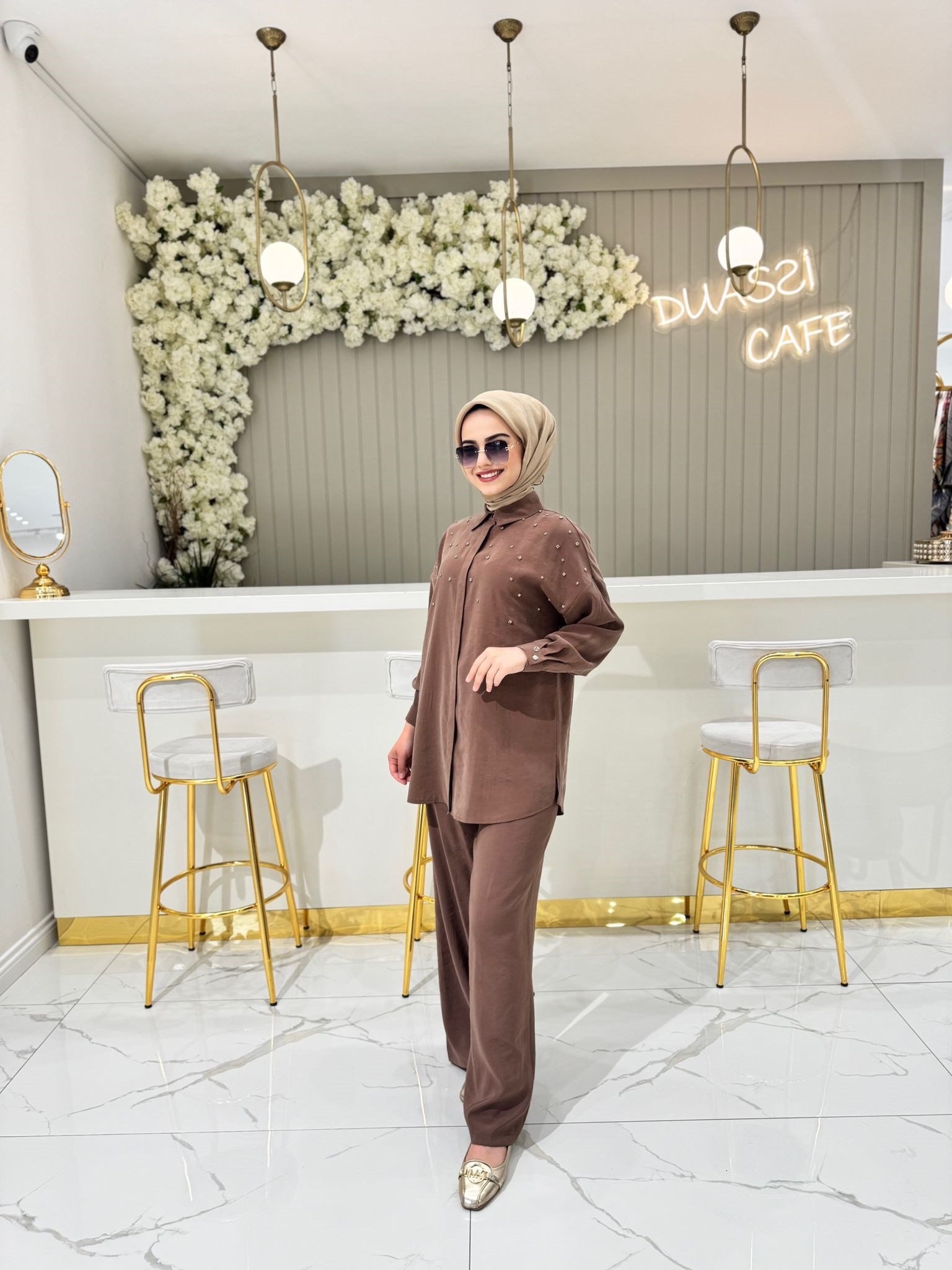 Armine Trend 6139 Takım  - KAHVE