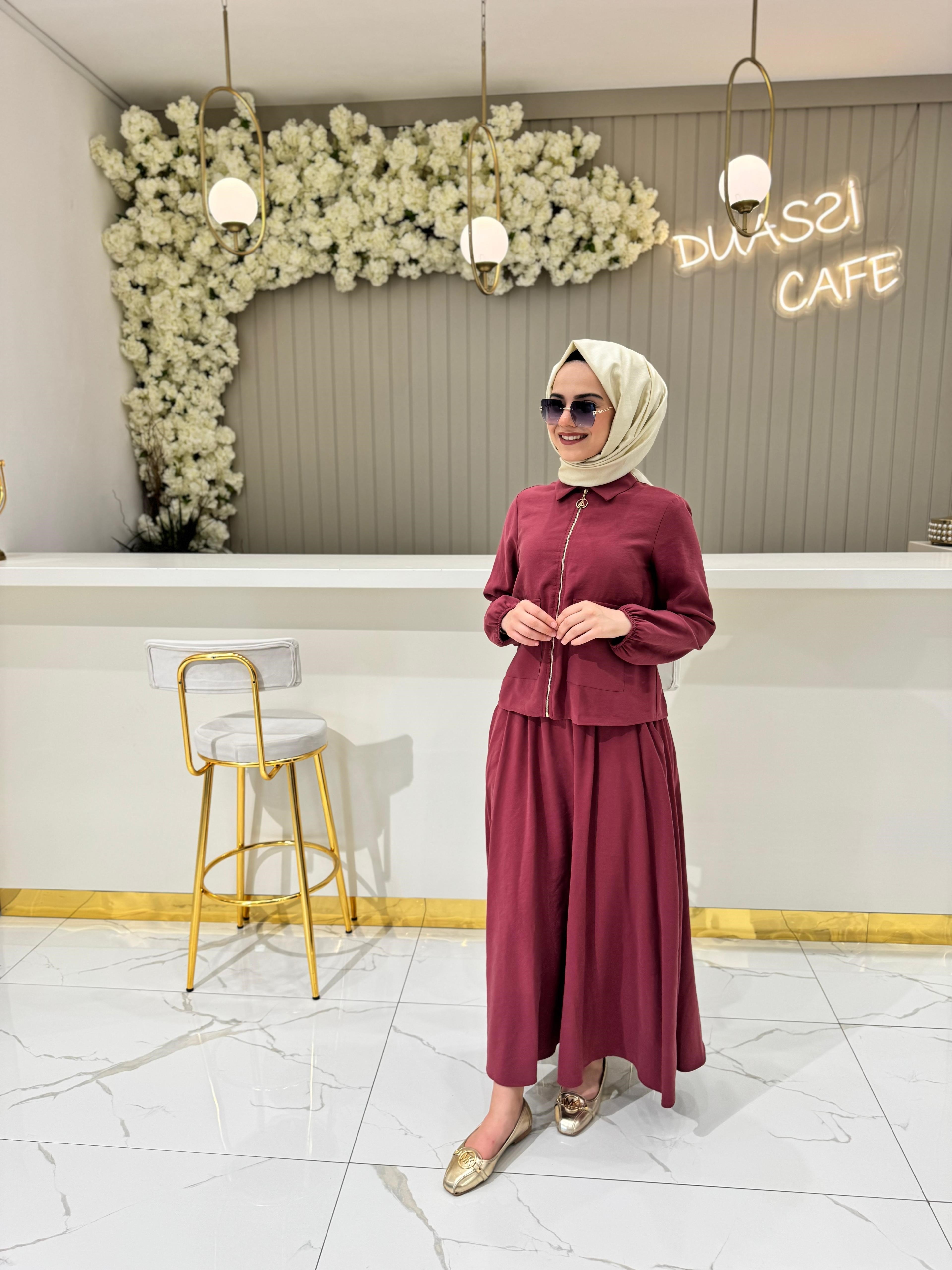 Armine Trend 622 Takım  - BORDO