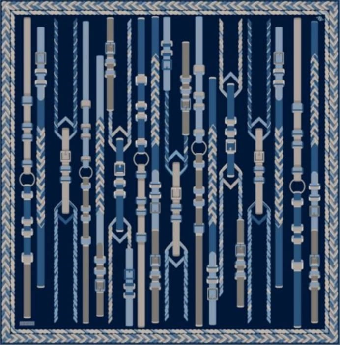 Armine Twill İpek Eşarp 9607