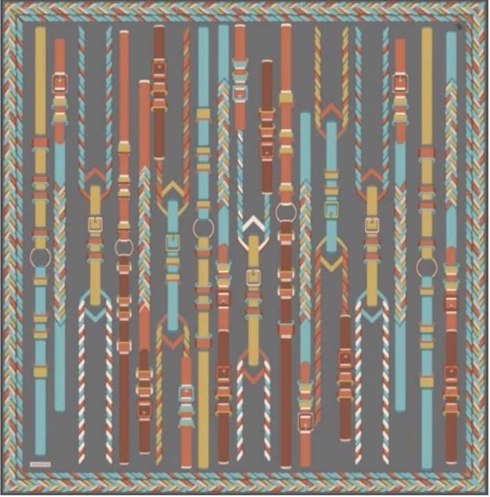 Armine Twill İpek Eşarp 9607