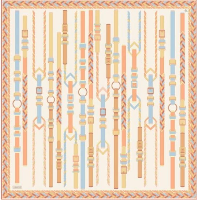 Armine Twill İpek Eşarp 9607