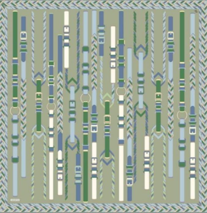 Armine Twill İpek Eşarp 9607