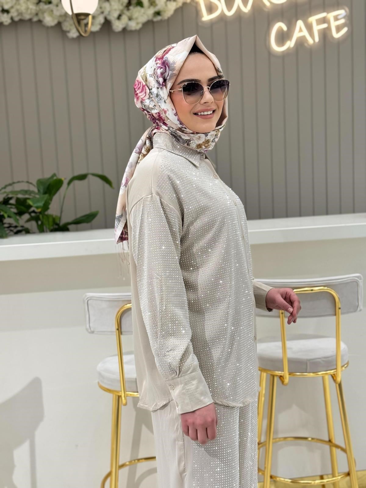 Duassi  takım Taşlı Takım 25S3040 - BEJ