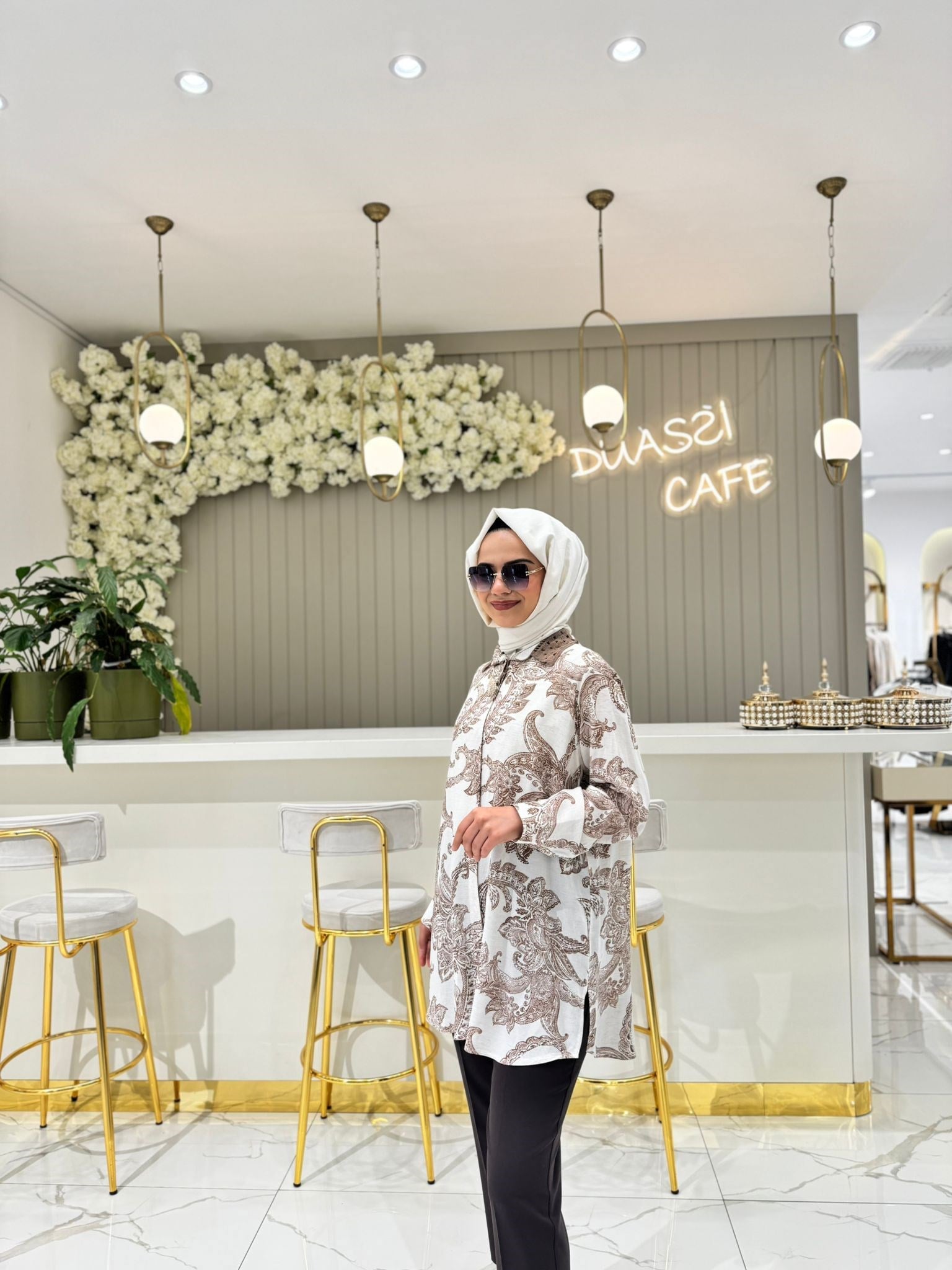 Fuat Gürşen 3347 Tunik  - KAHVE