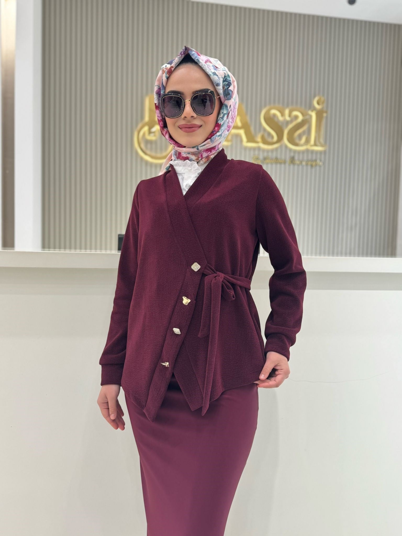Fuat Gürşen 4711 İkili Takım  - Bordo