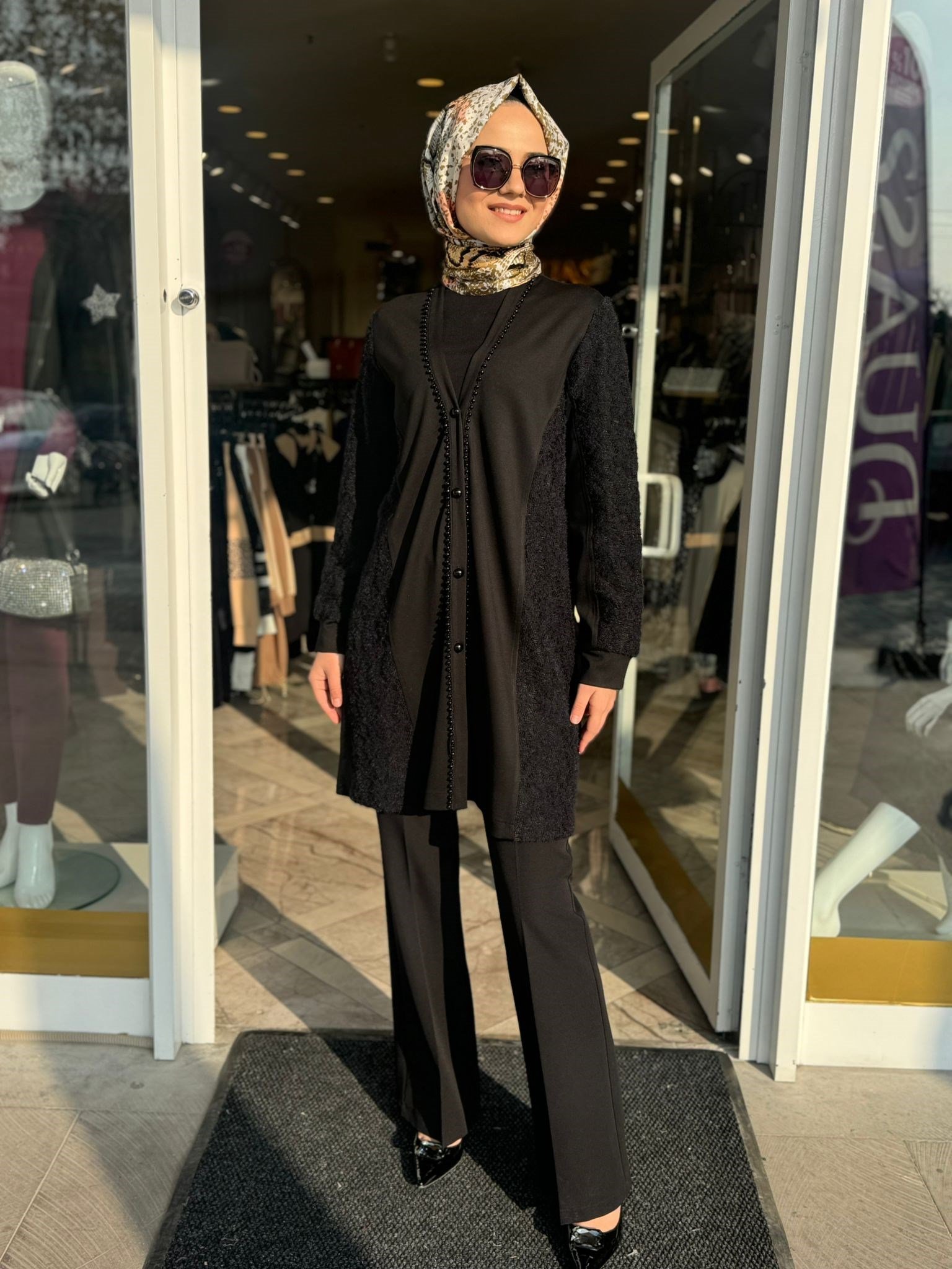 Fuat Gürşen Hırka 2705 - SİYAH
