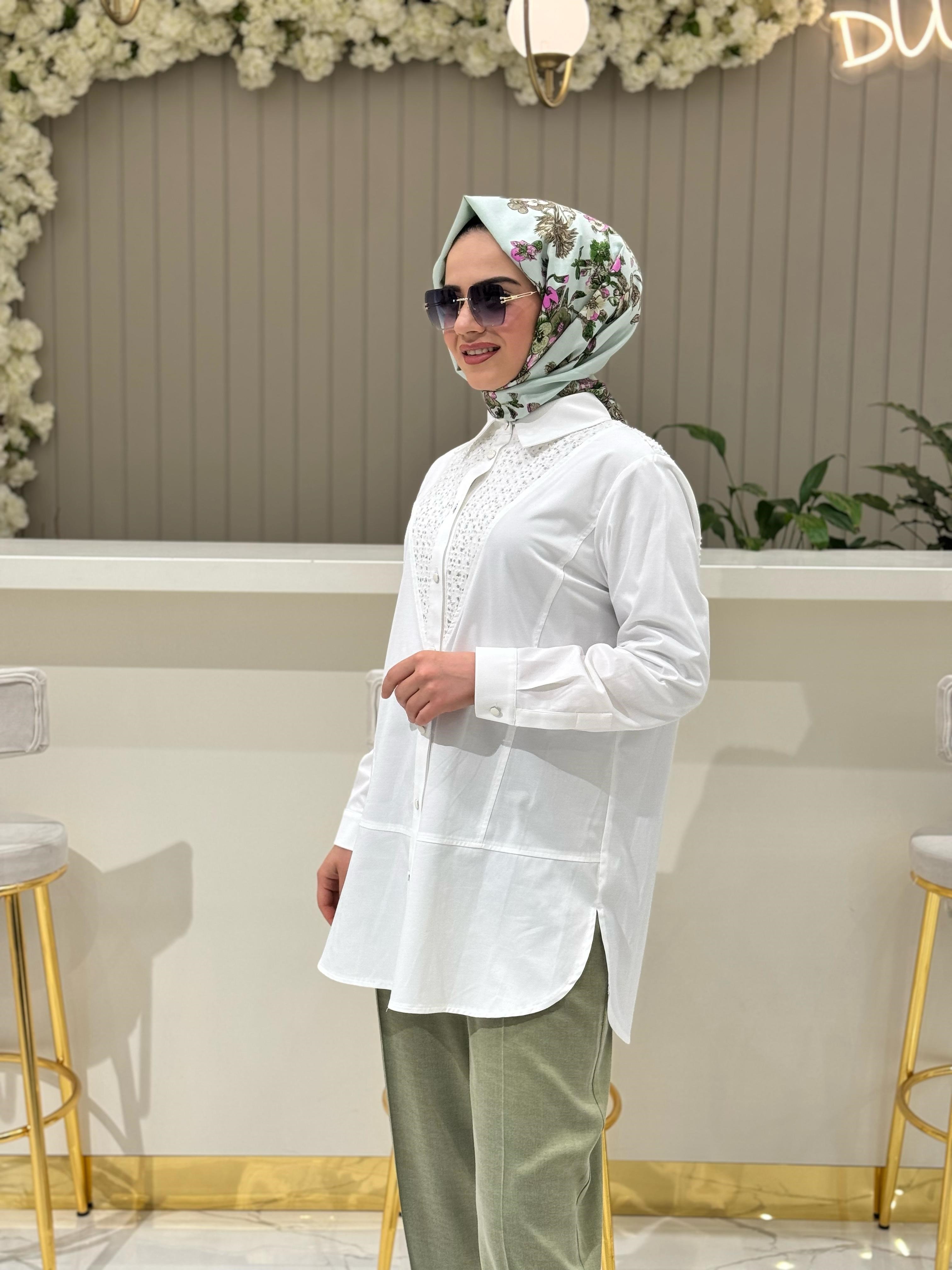 Fuat Gürşen Tunik 3337-E - EKRU
