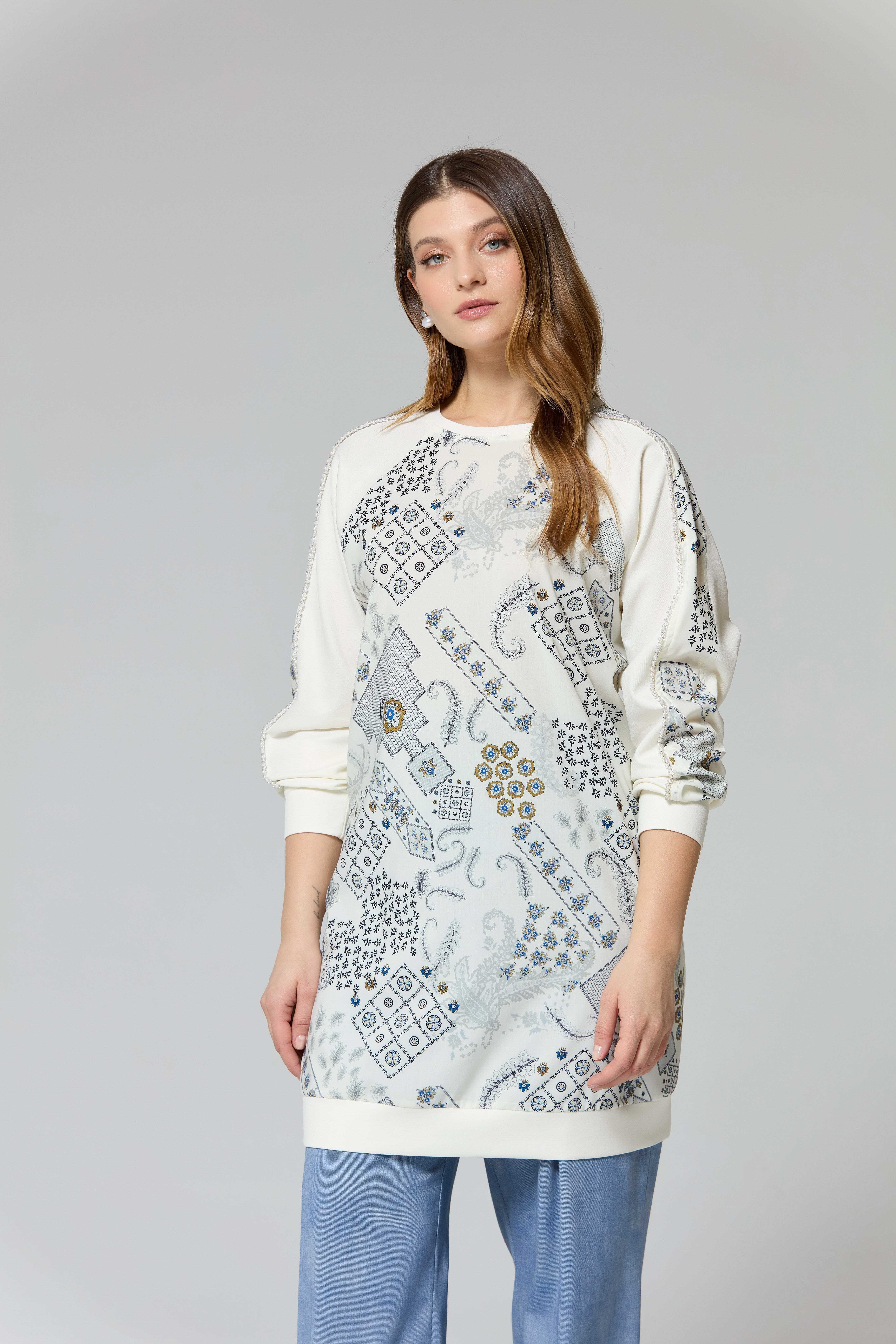 Fuat Gürşen Tunik 3362-E - EKRU