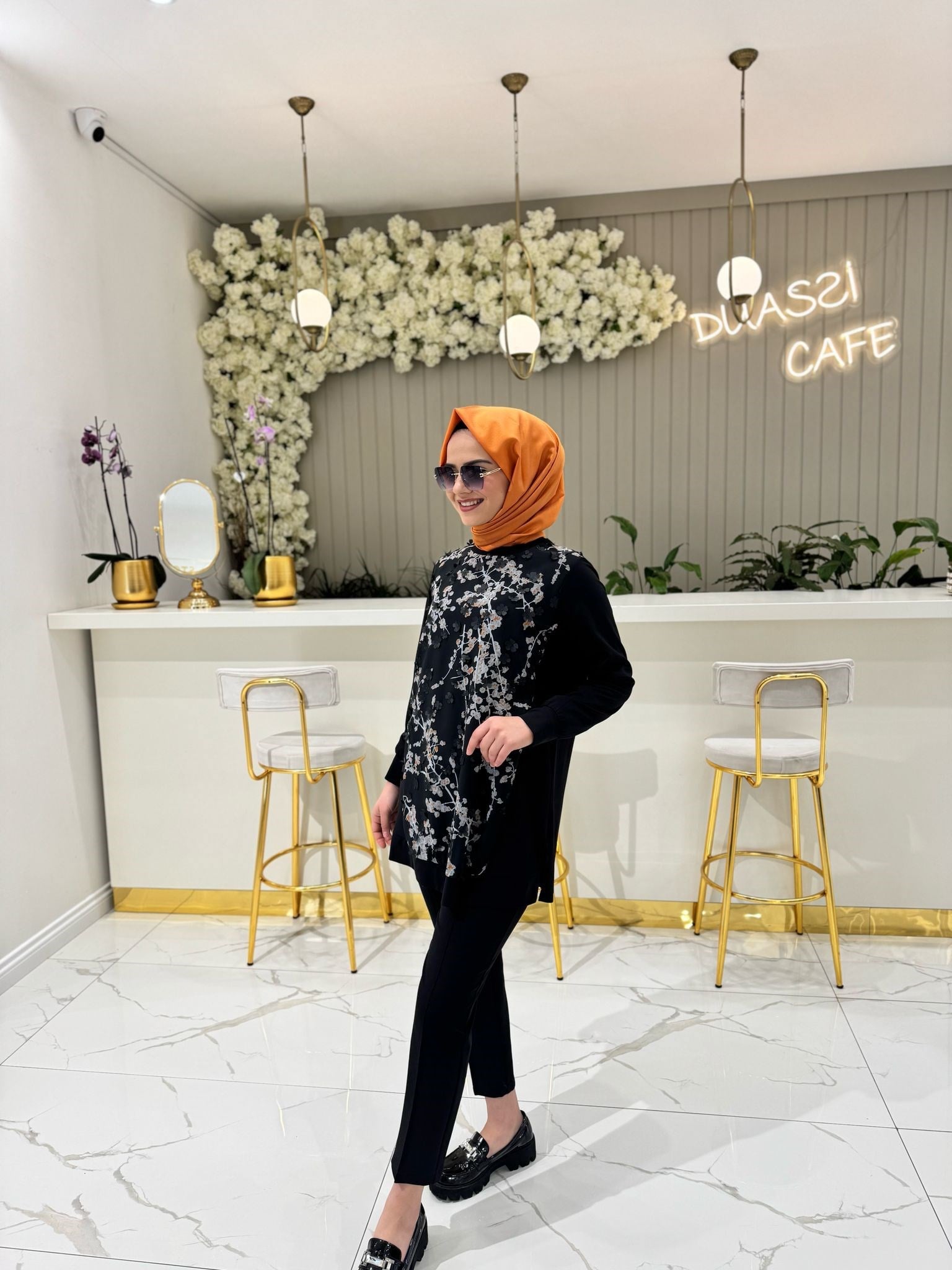 Fuat Gürşen Tunik 3375-S - SİYAH