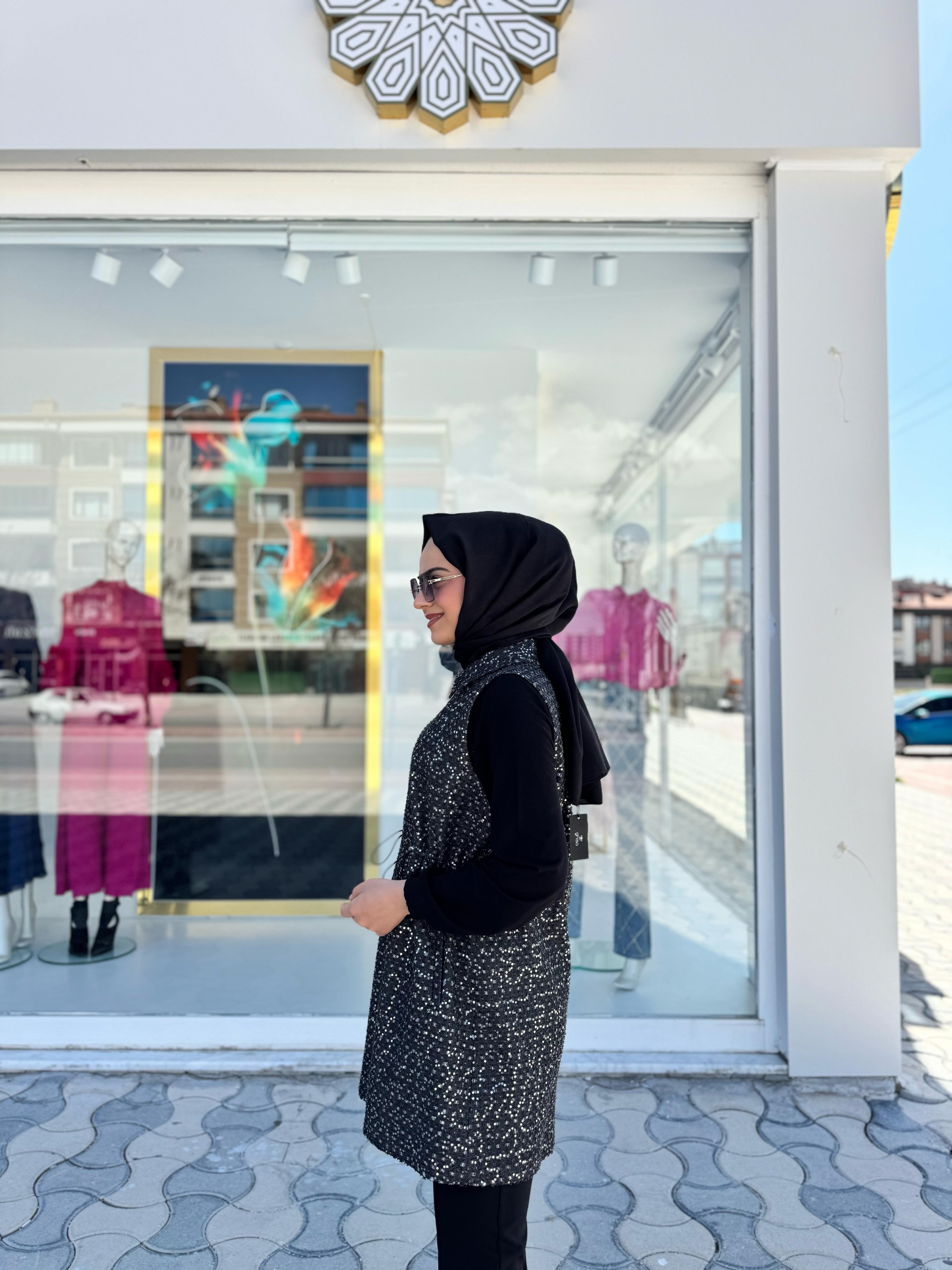 Fuat Gürşen Yelek 3500-S - SİYAH
