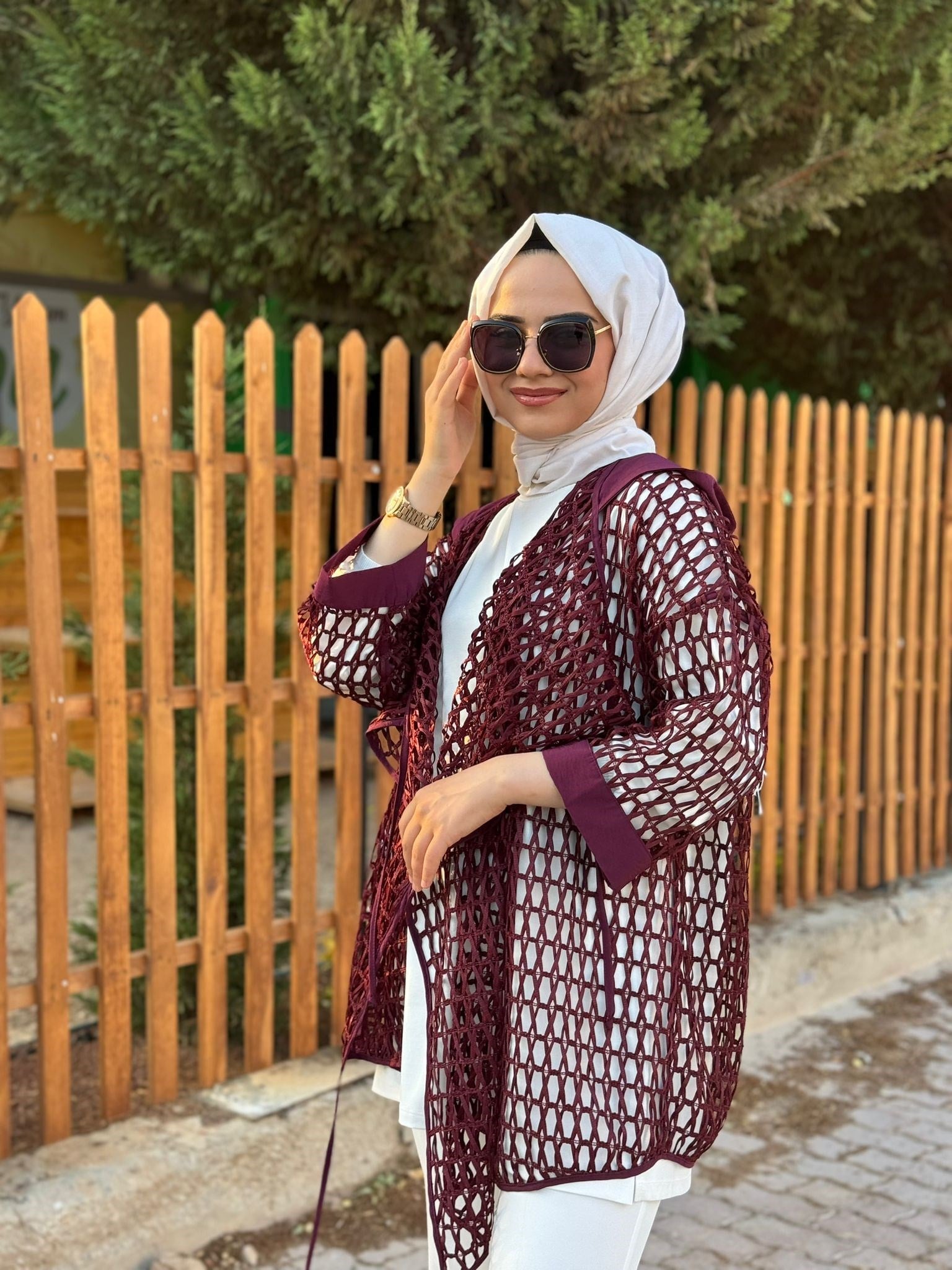 Ghisa 3148 Ceket  - BORDO