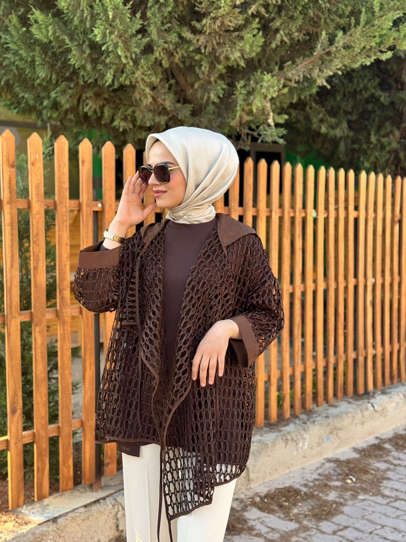 Ghisa 3148 Ceket  - KAHVE