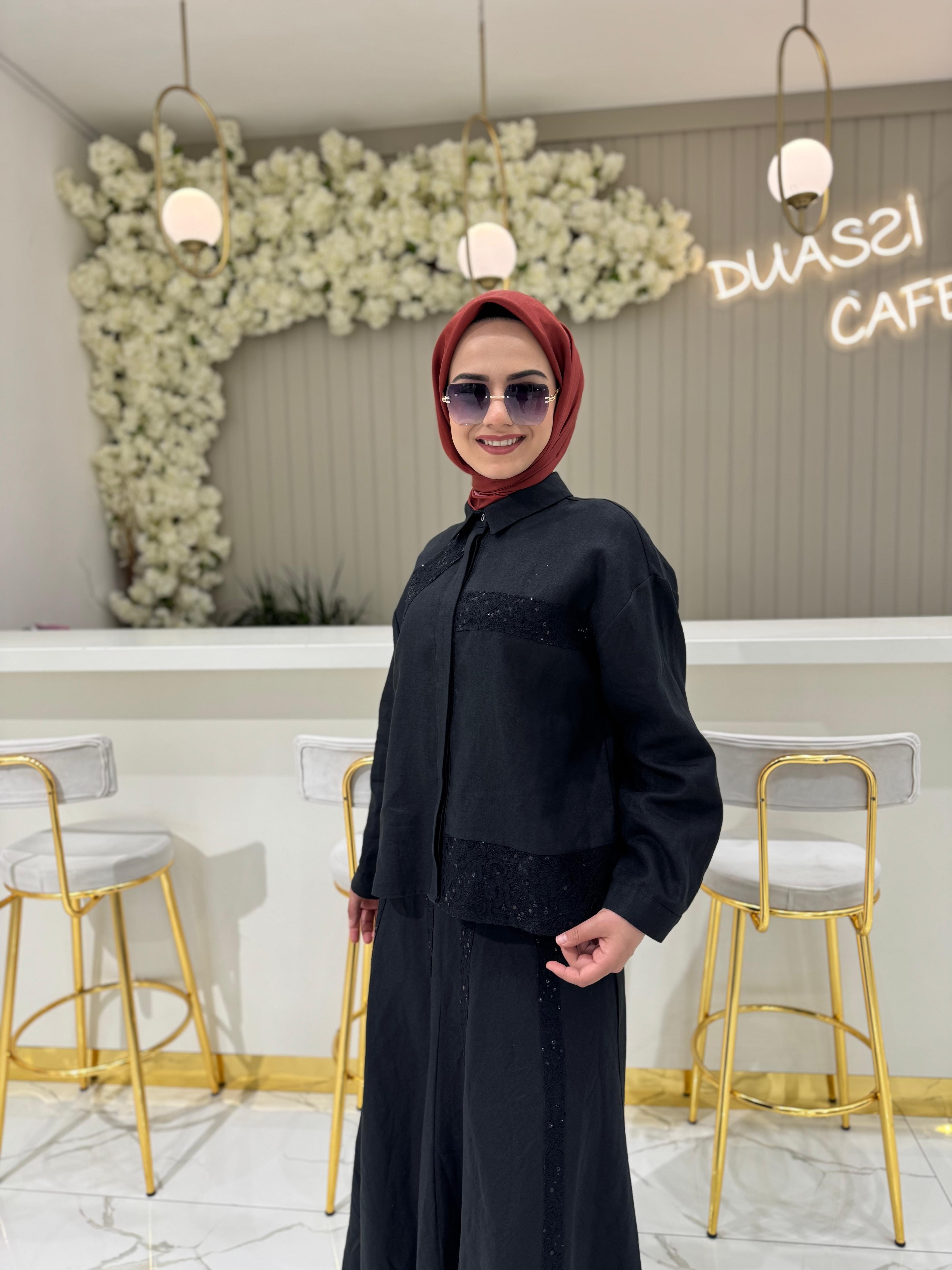 Ghisa 4034 Takım  - SİYAH