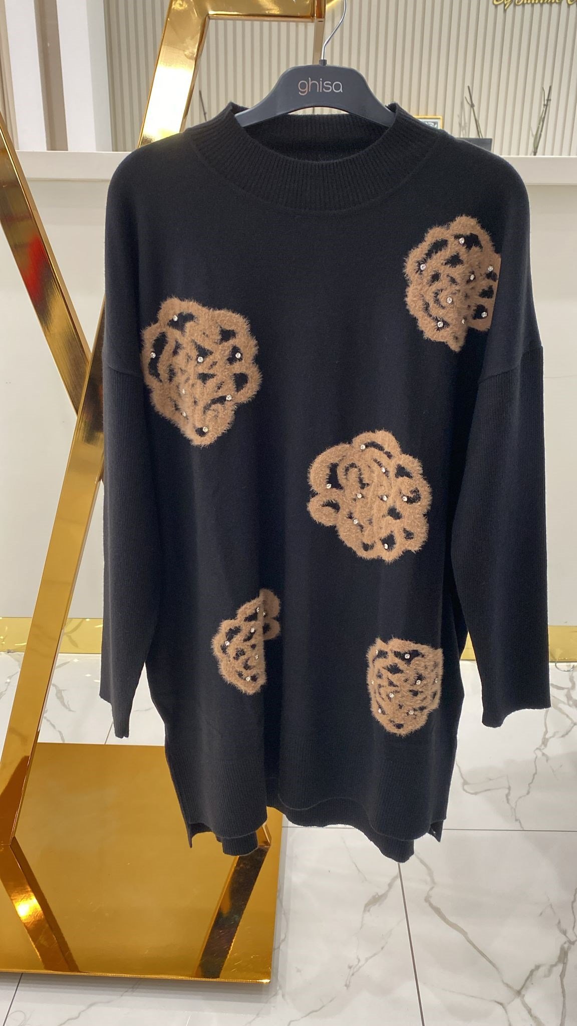 Ghisa 4862 Tunik  - SİYAH