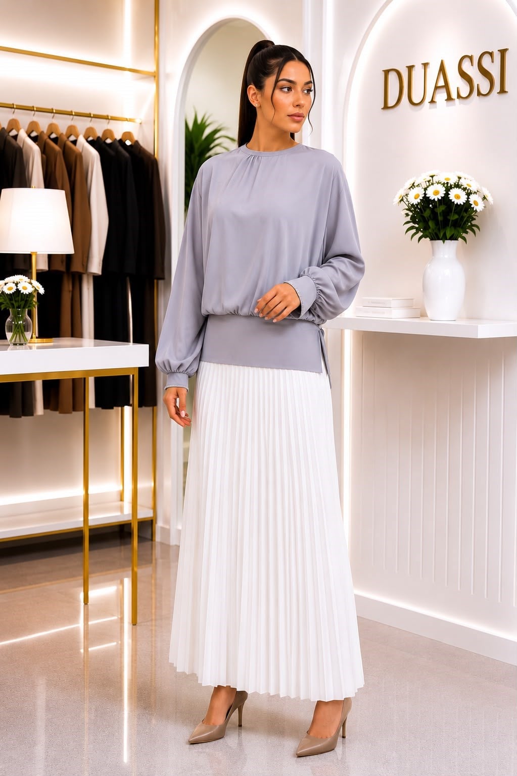 Ghisa 4892 Tunik  - GRİ