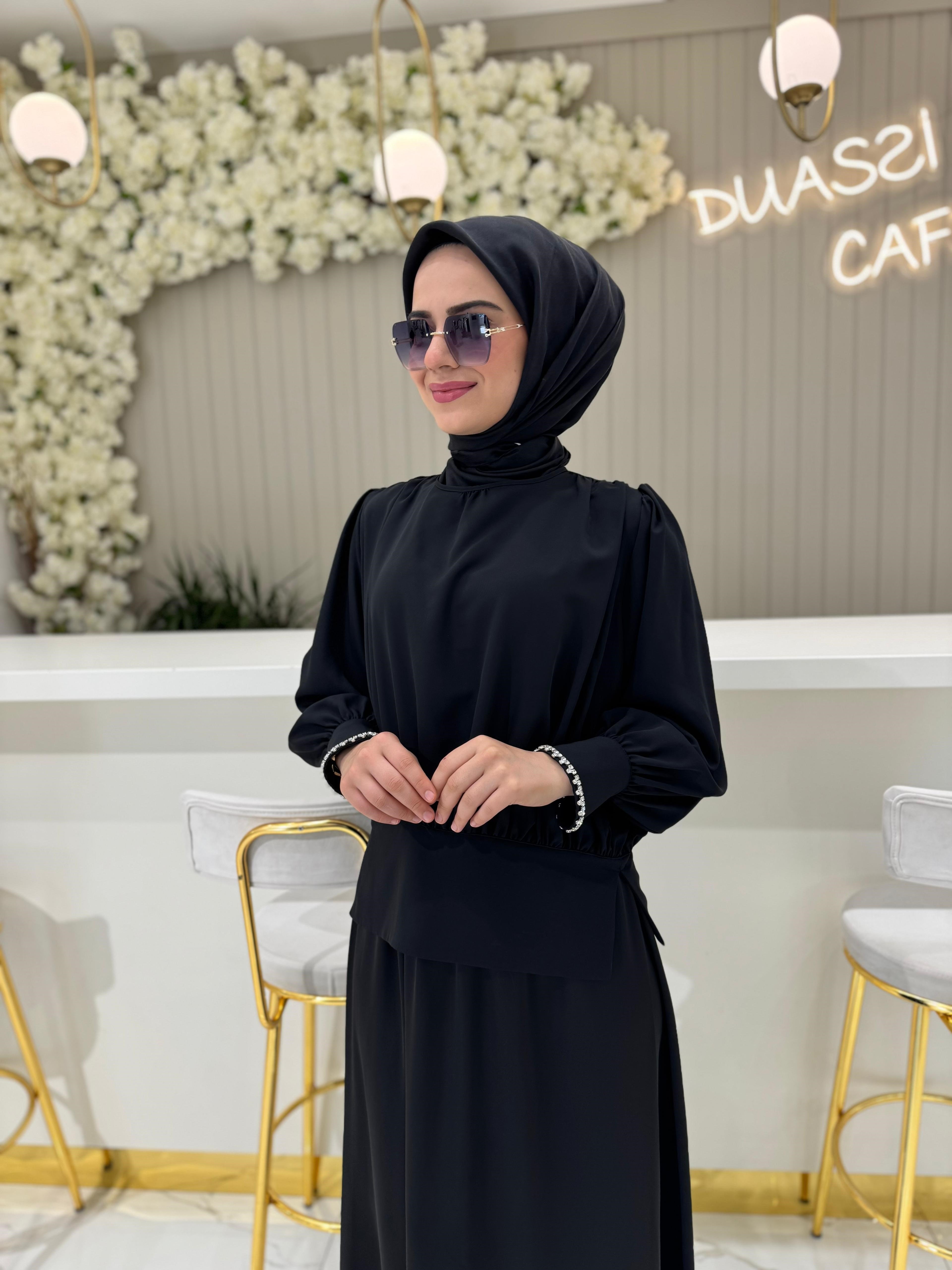 Ghisa 4892 Tunik  - SİYAH