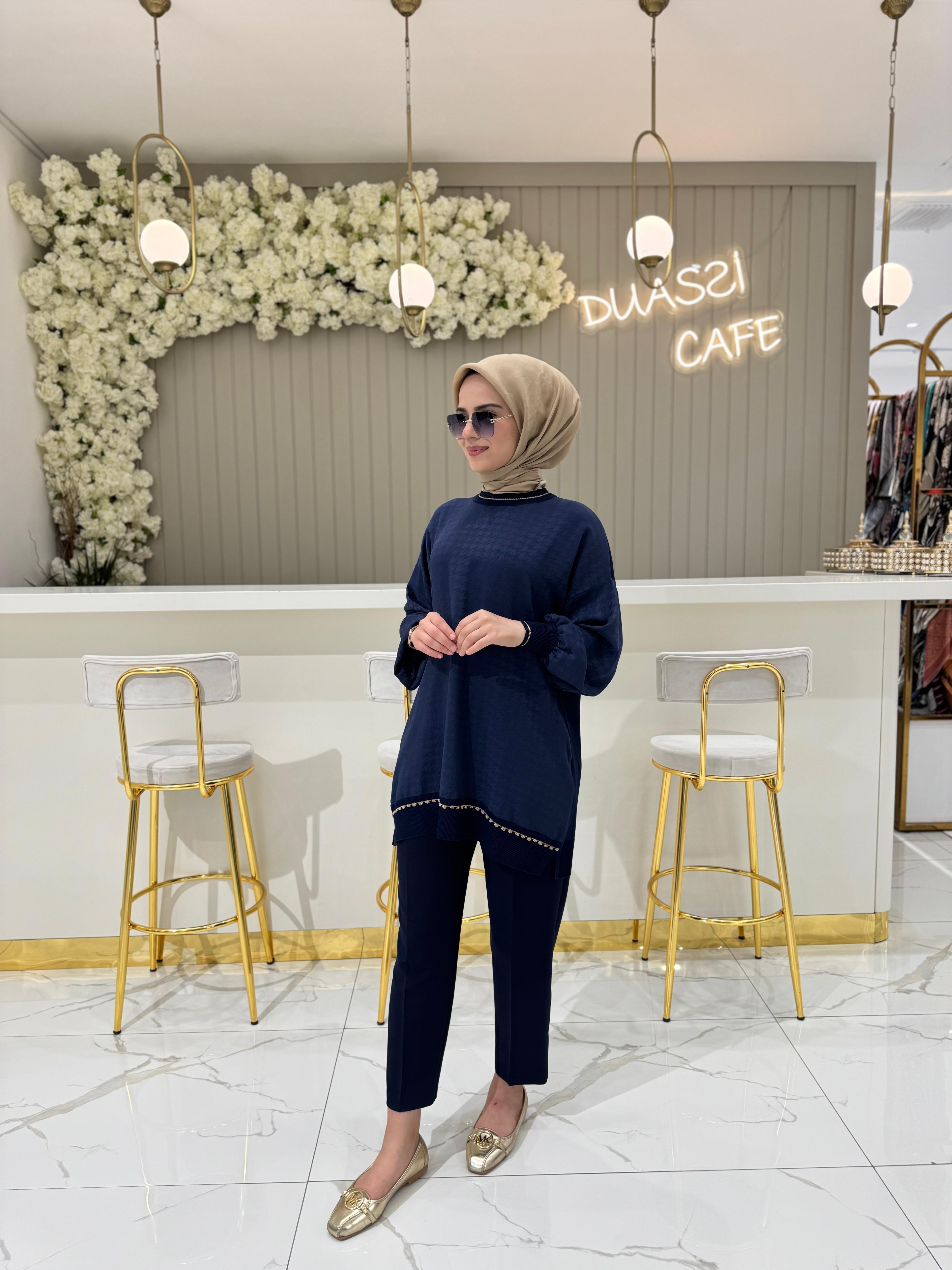 Ghisa 4900 Tunik  - LACİVERT