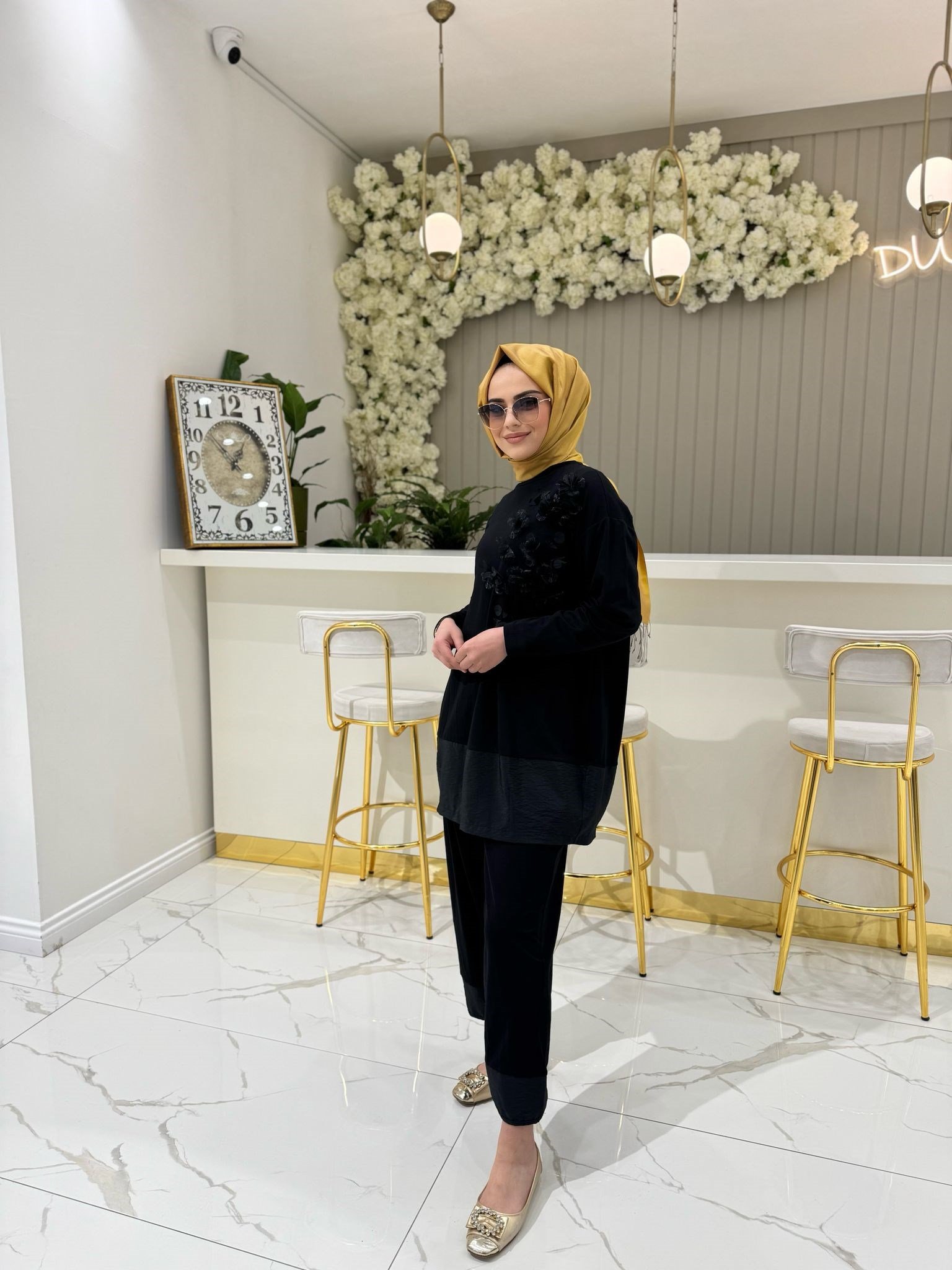 Ghisa Kalpli Takım 4859-S - SİYAH