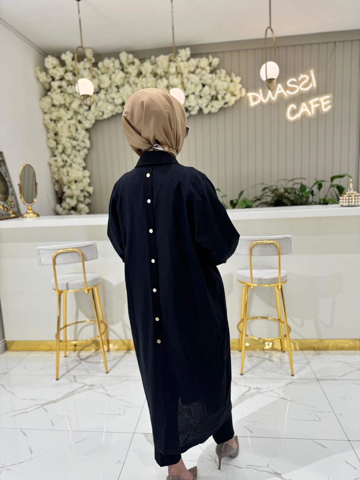 Ghisa Keten Kap 2677-S - SİYAH