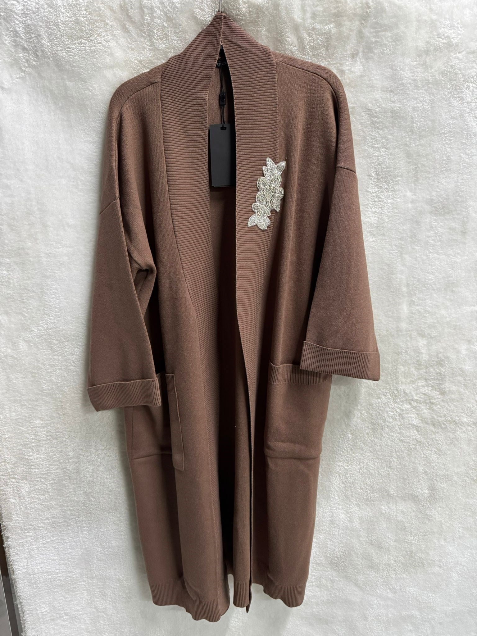 Ghisa Triko Hırka 3983 - KAHVE