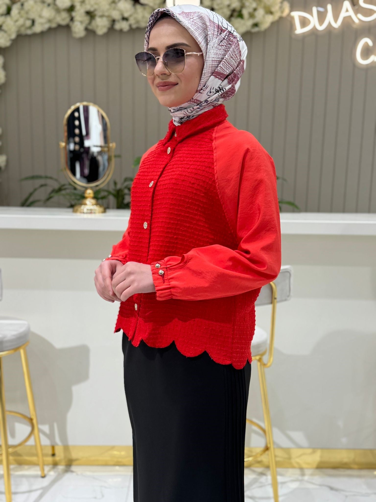 Ghisa Tunik 3036 - Kırmızı