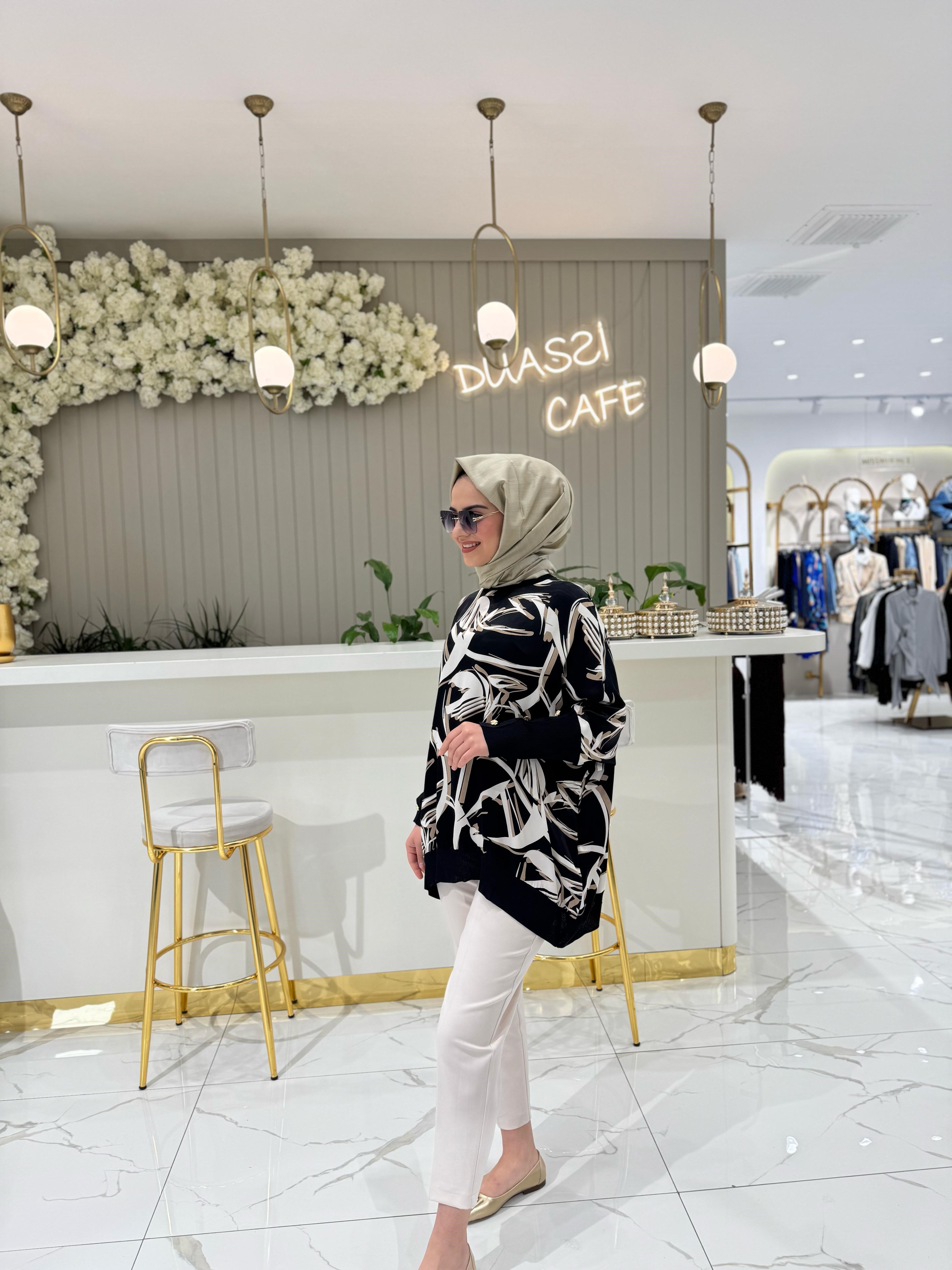Ghisa Tunik 4016-S - SİYAH