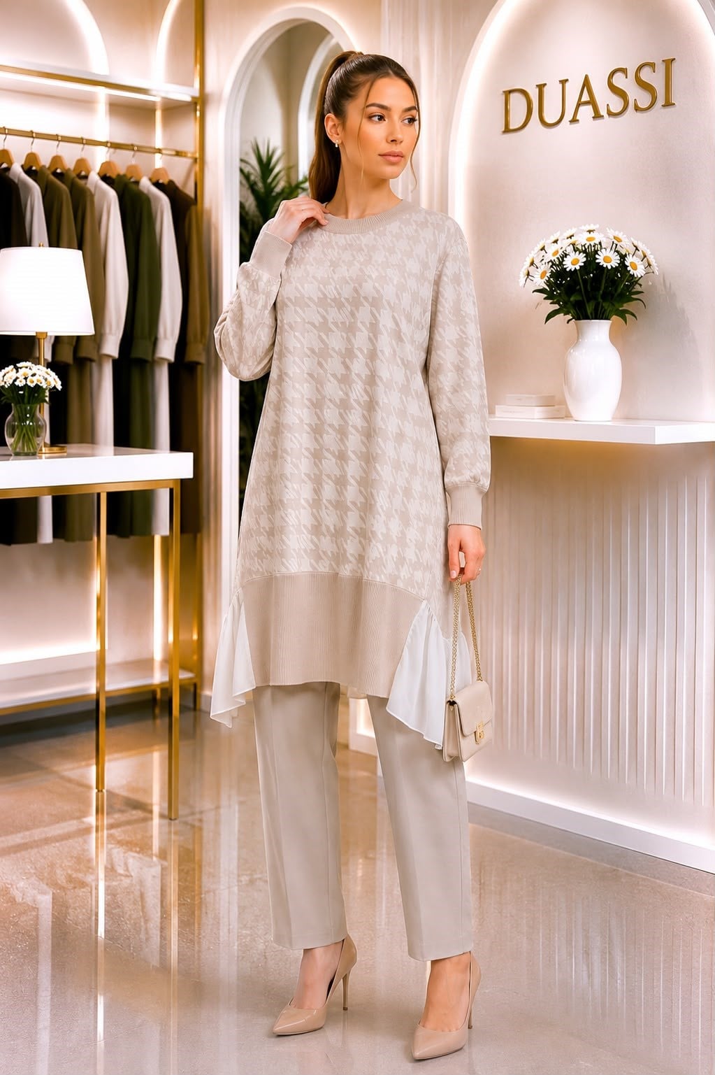 Ghisa Tunik 4619 - BEJ