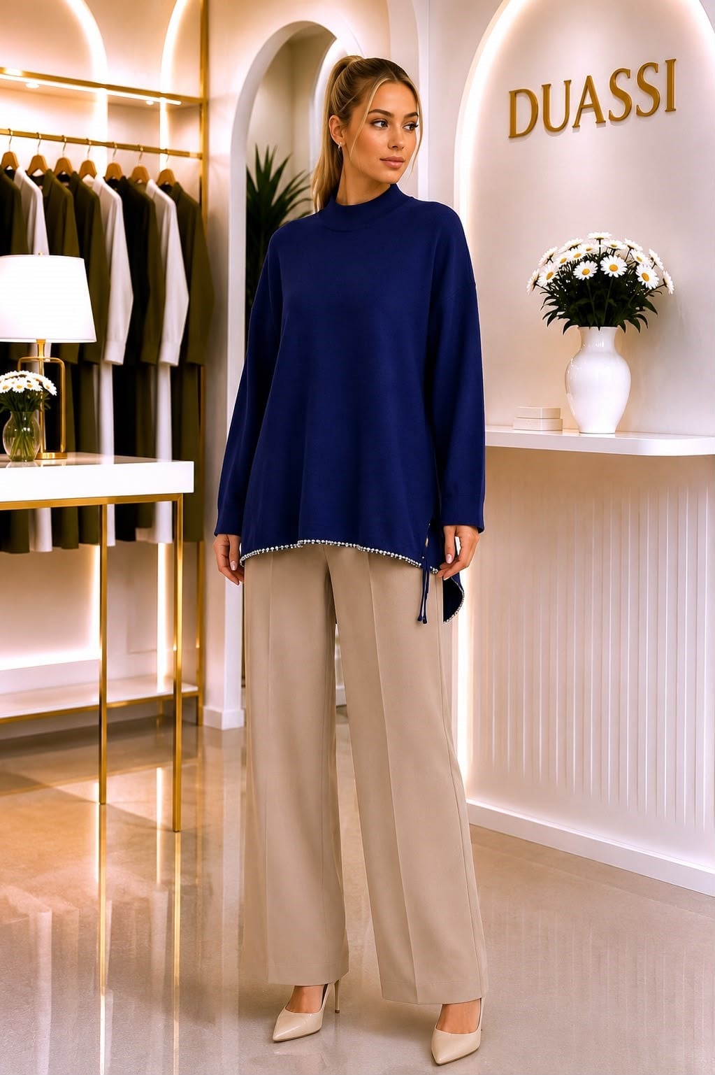Ghisa Tunik 4780 - LACİVERT