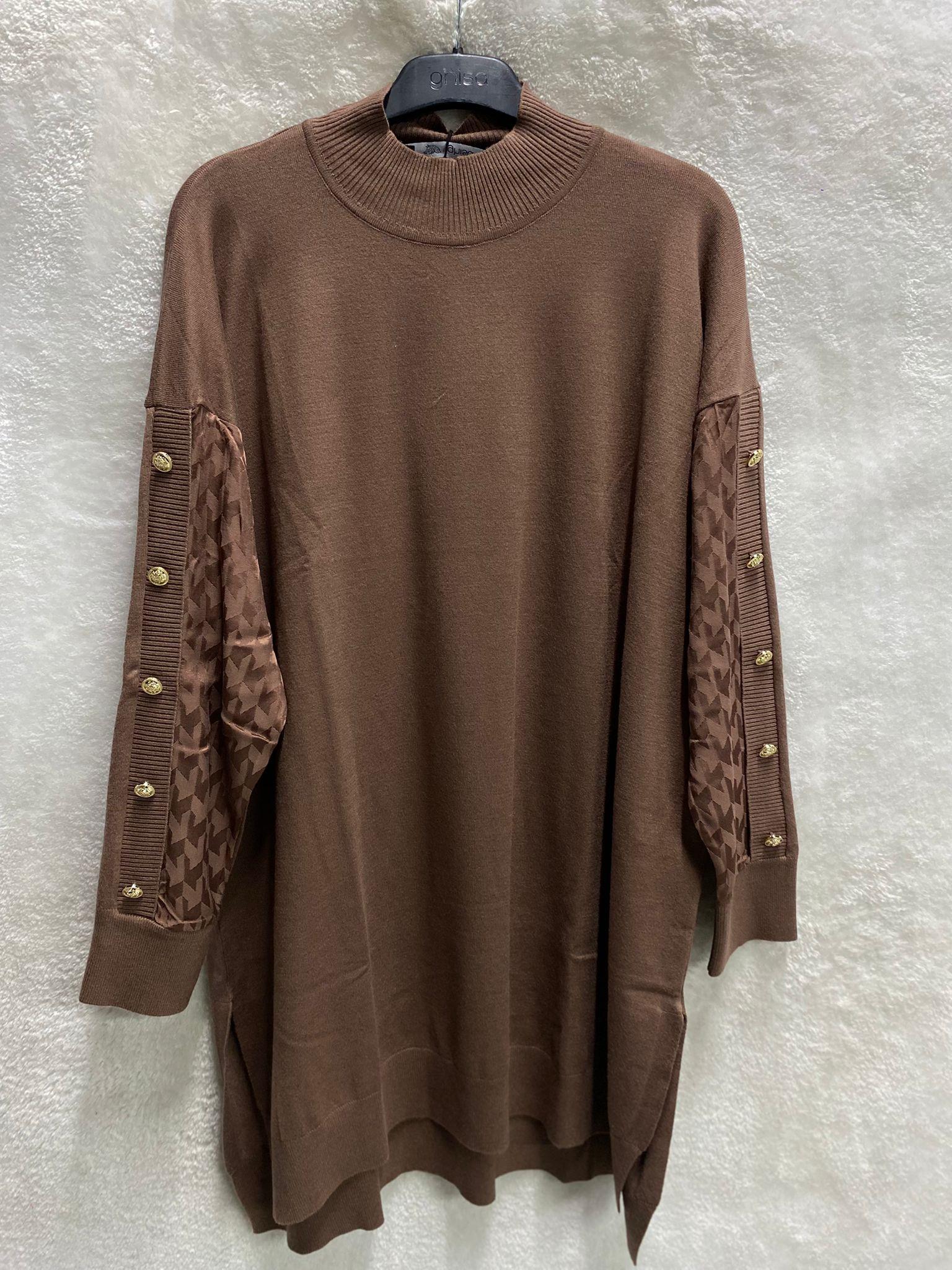 Ghisa Tunik 4803 - KAHVE