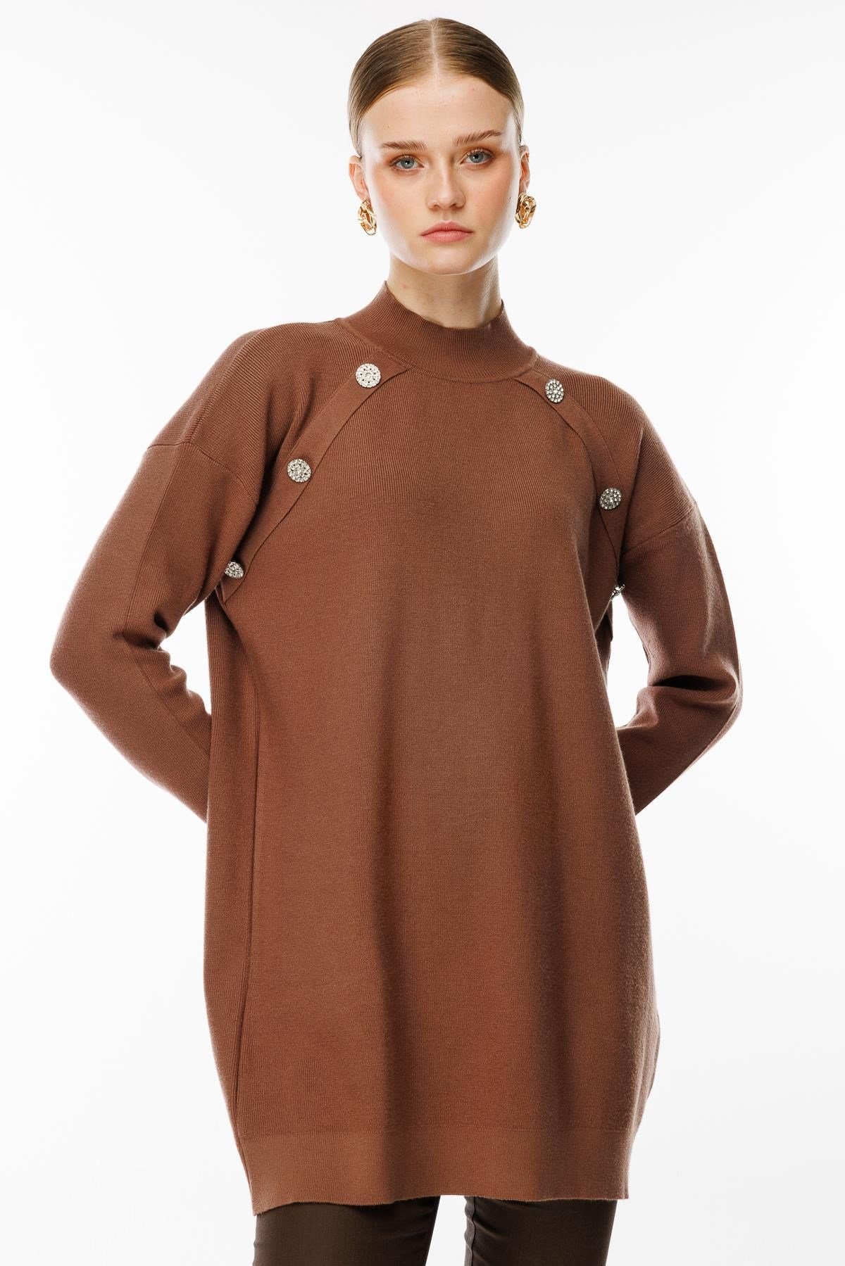 Ghisa Tunik 4814 - KAHVE