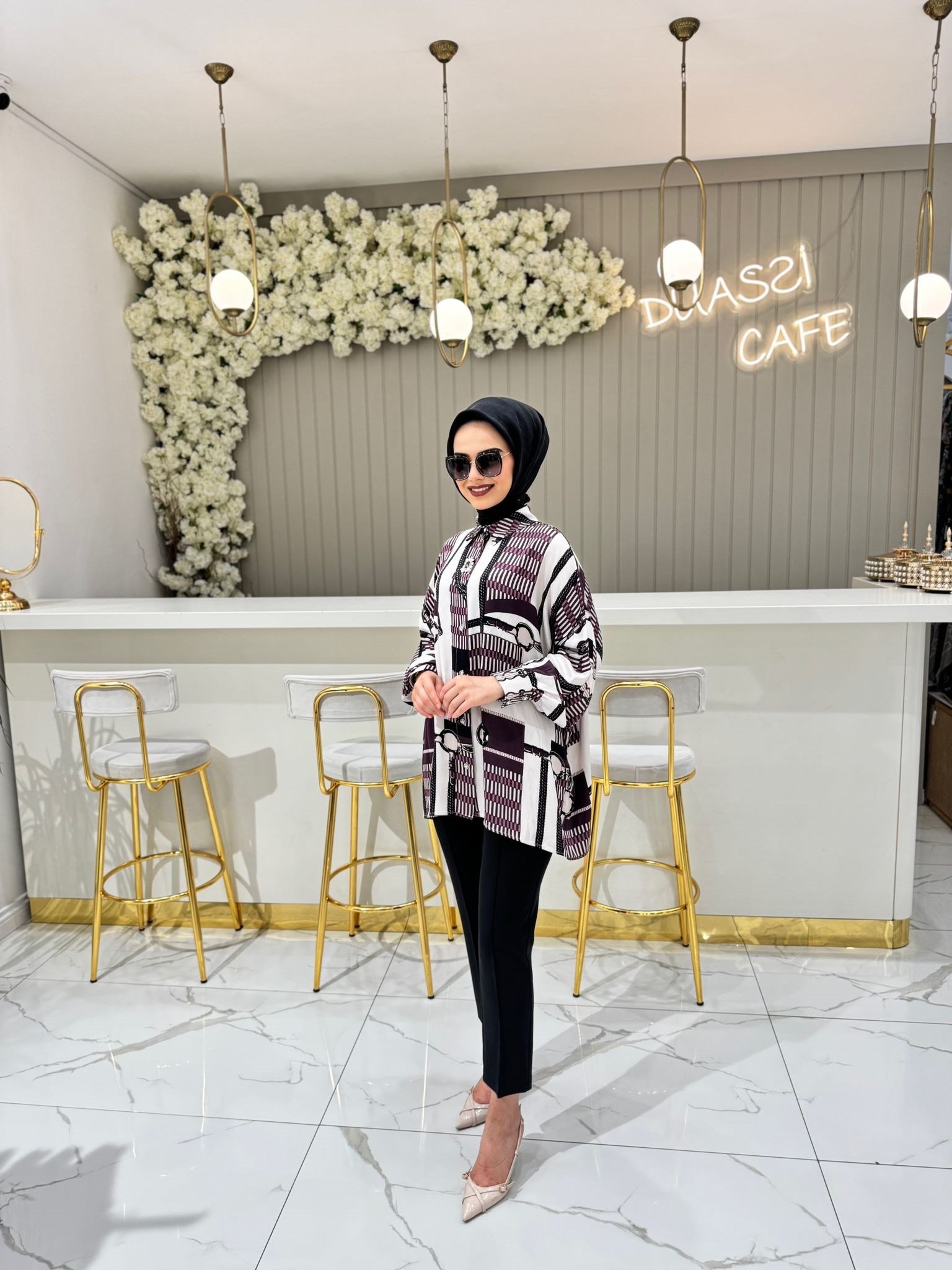 Ghisa Tunik  - BORDO