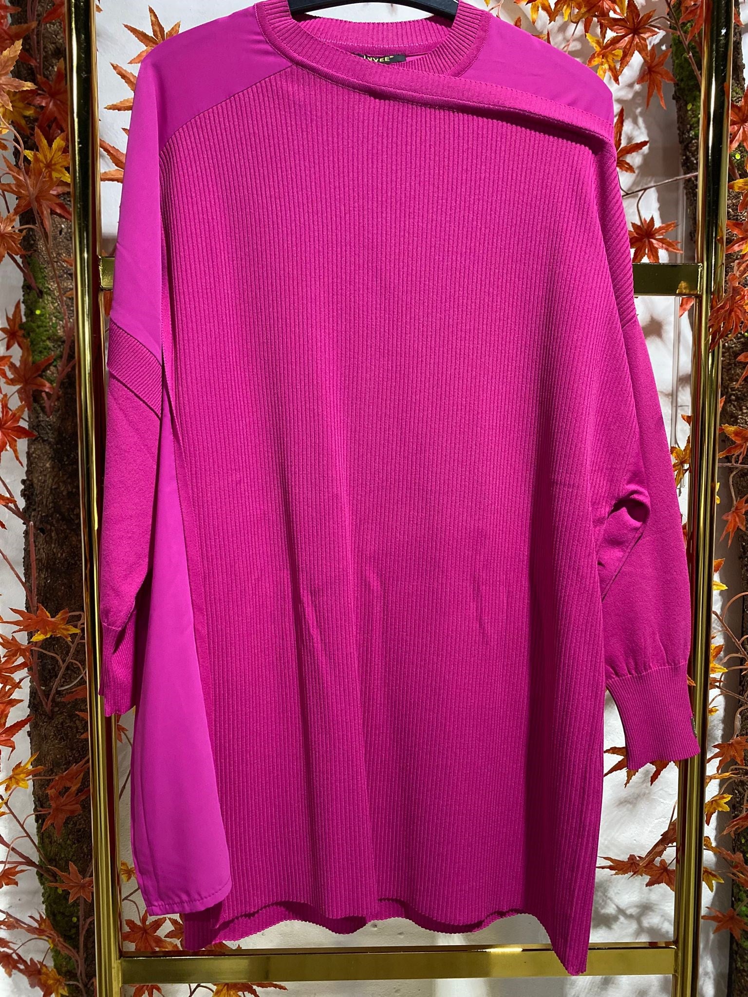 İnvee 6250 Tunik  - fuşya