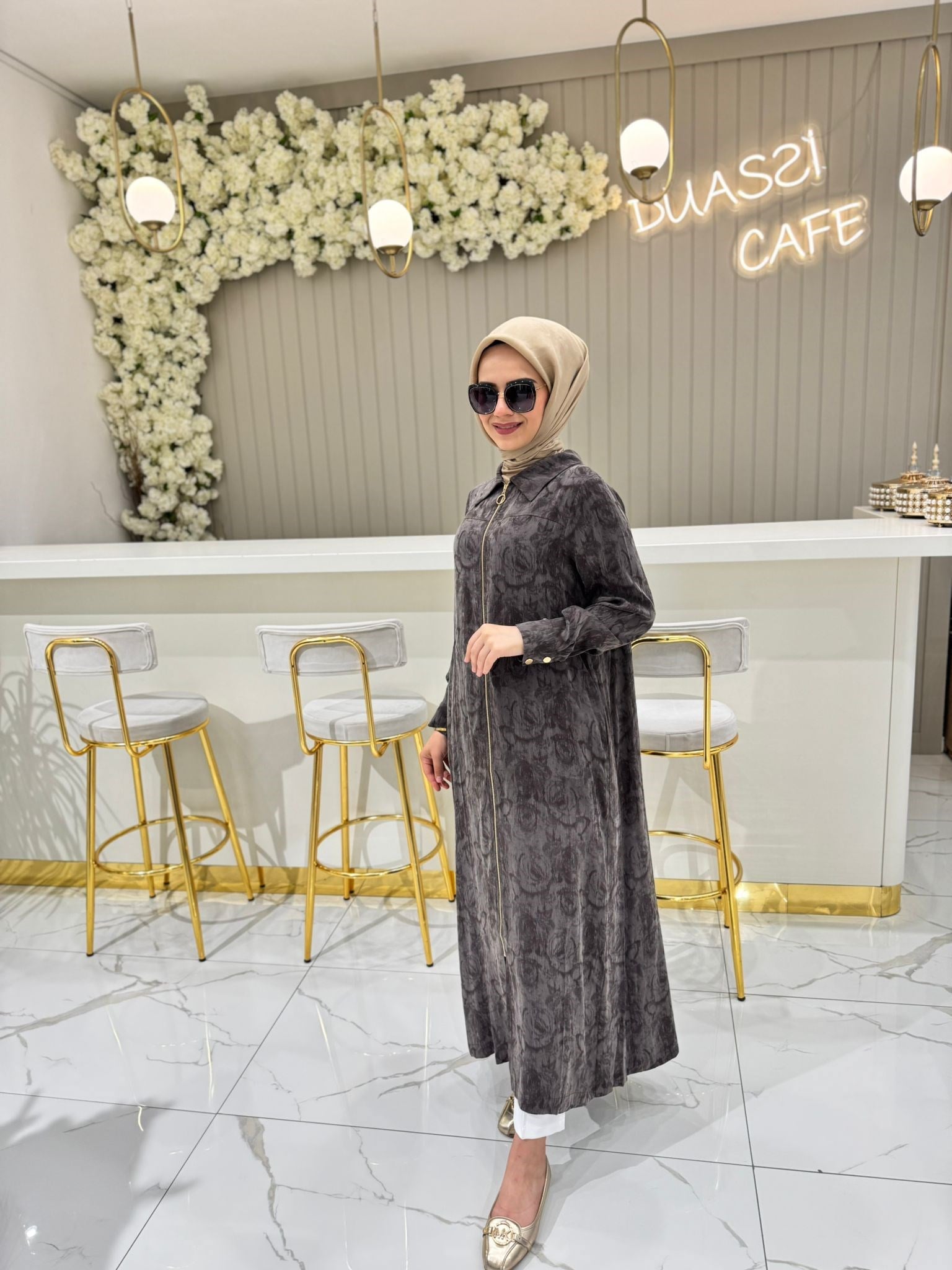 İnvee  Lyocell Kap 7107  - KAHVE