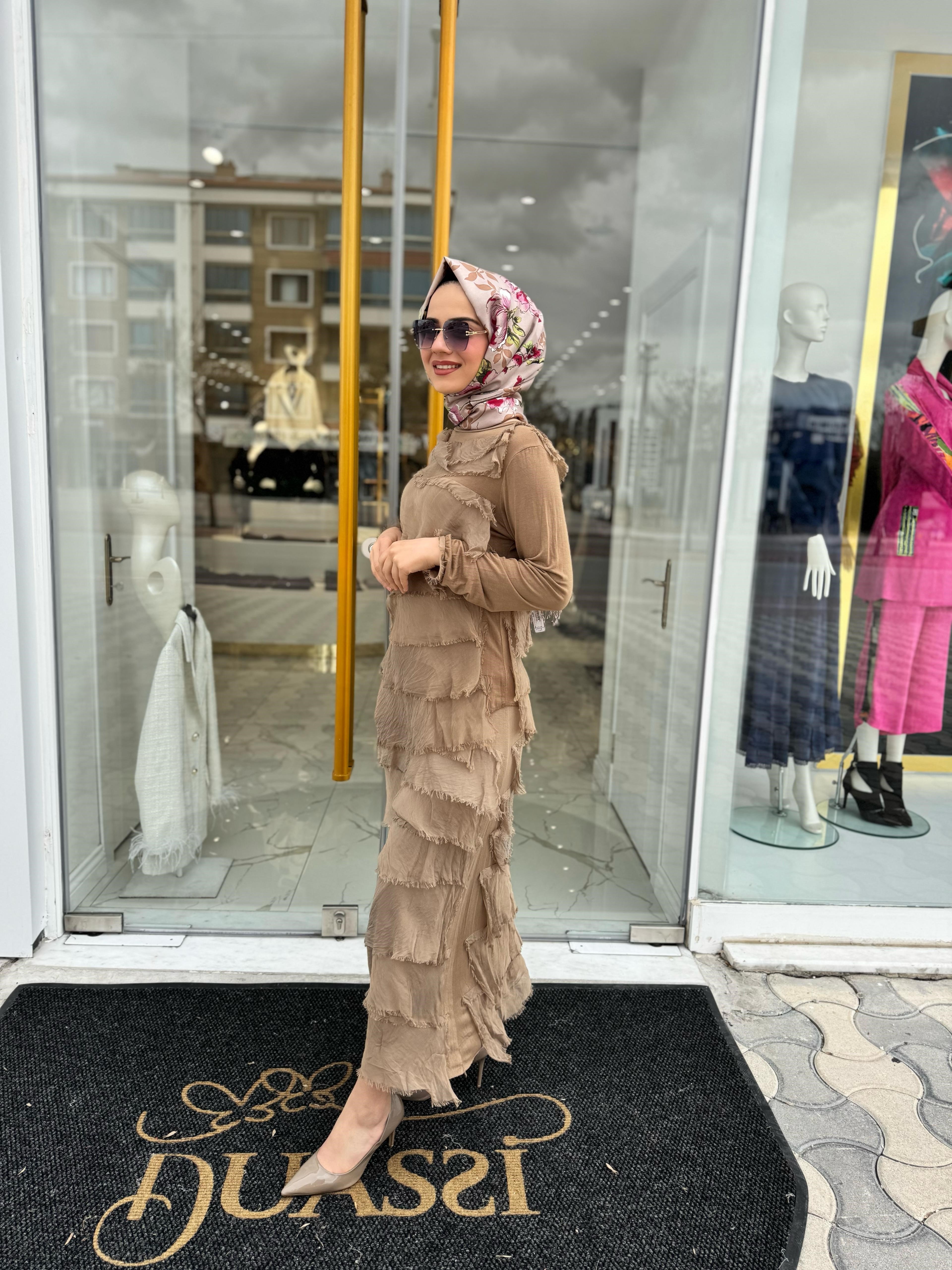 Jade Etekli Takım 3010-C - CAMEL