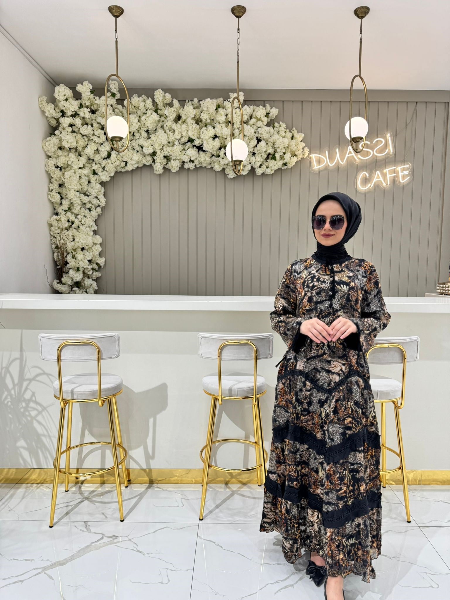 Lissmore 6018 Elbise  - SİYAH