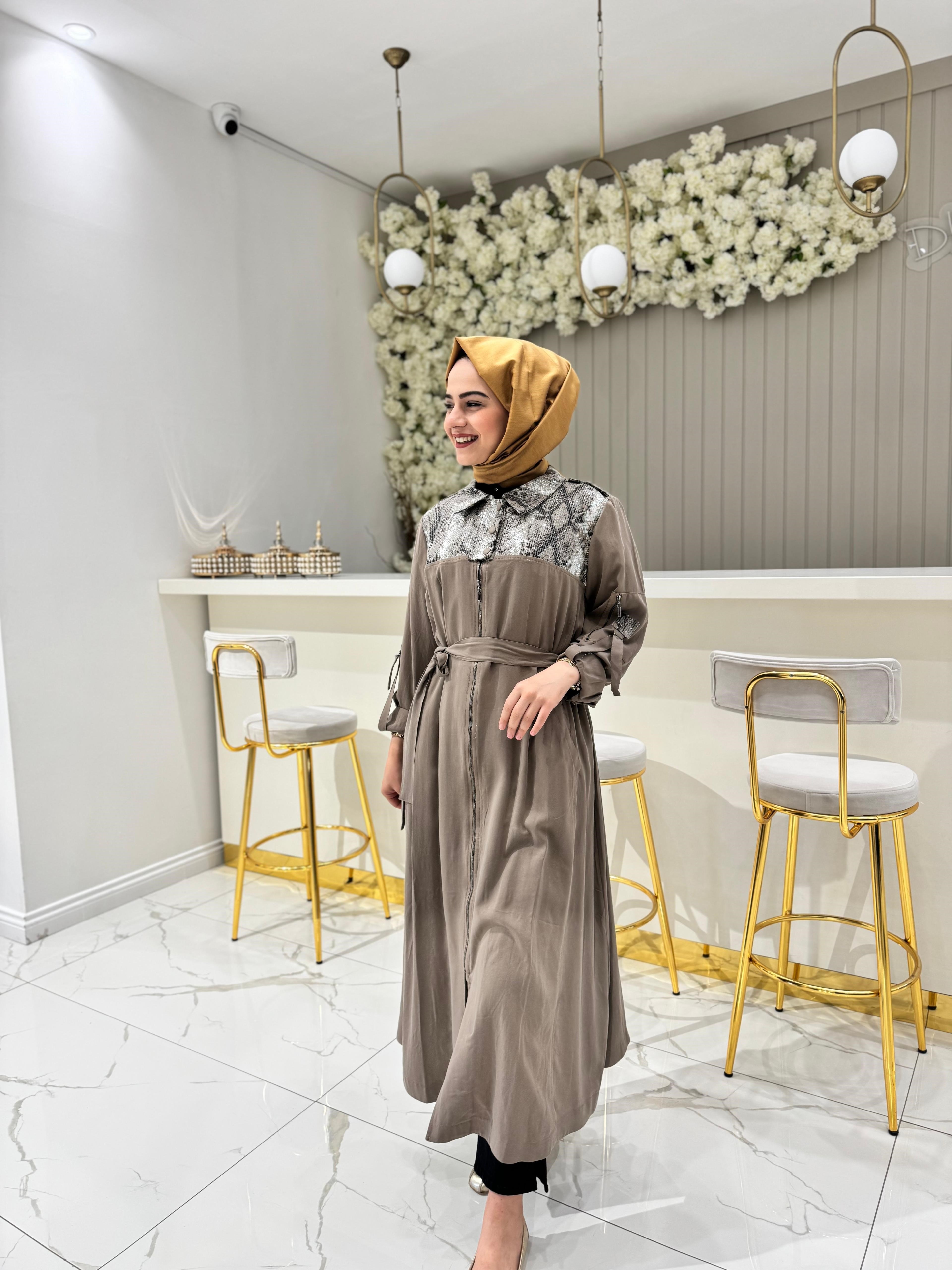 Lissmore Büyük Beden Kap 5823 - TAŞ
