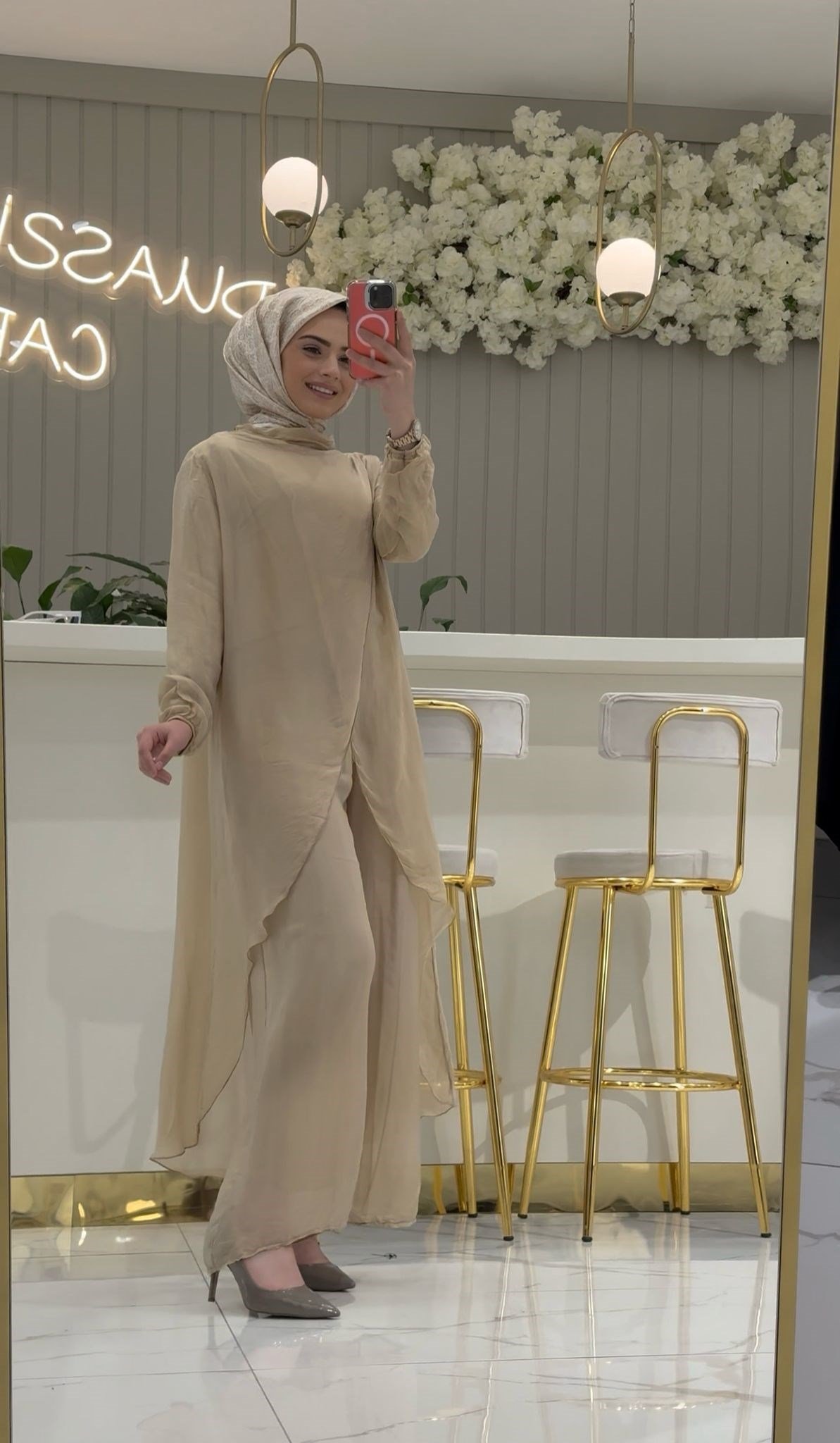 Maris Asimetrik Takım 3007-B - BEJ