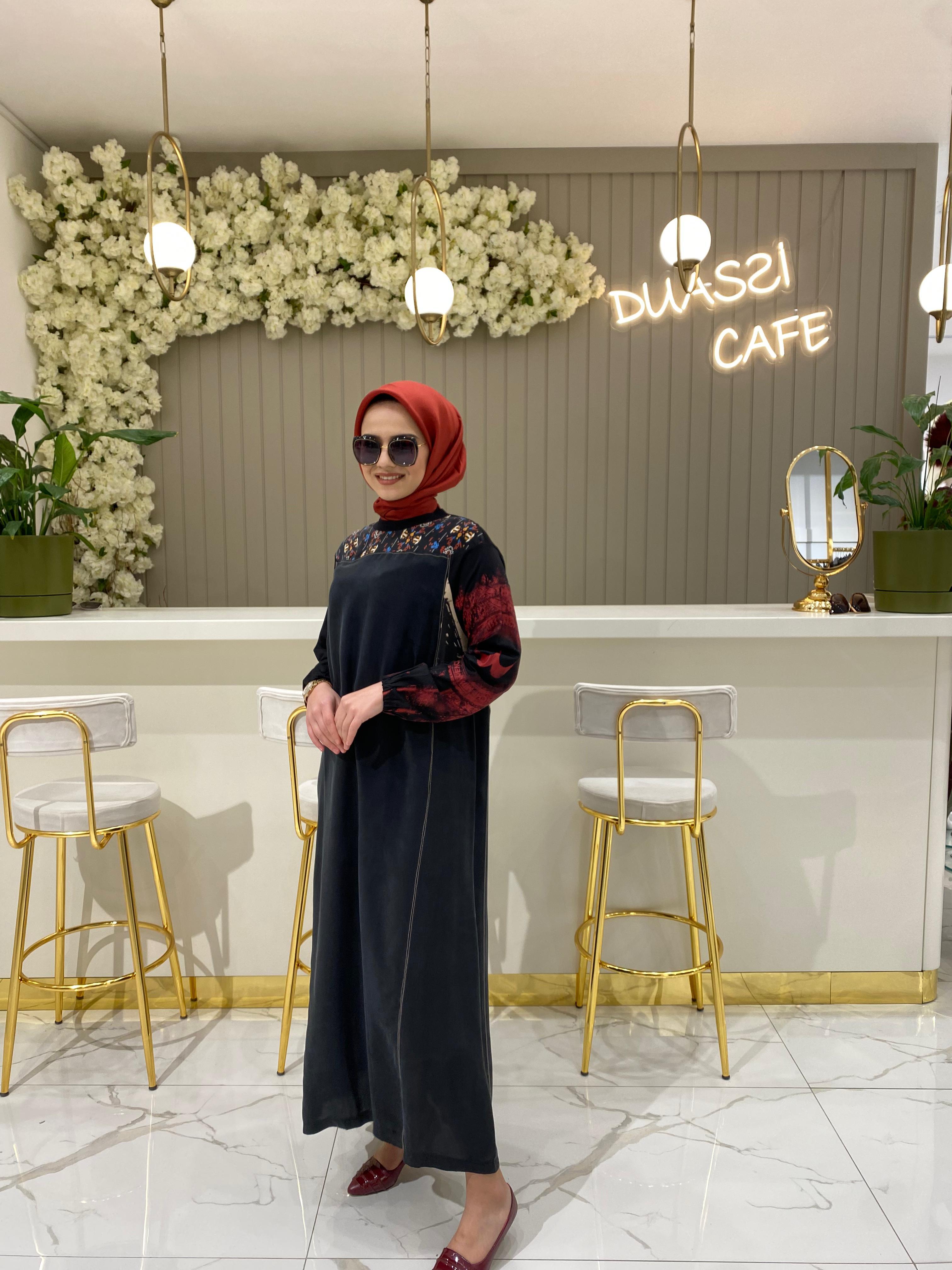 Misswhence Elbise 36818 - SİYAH