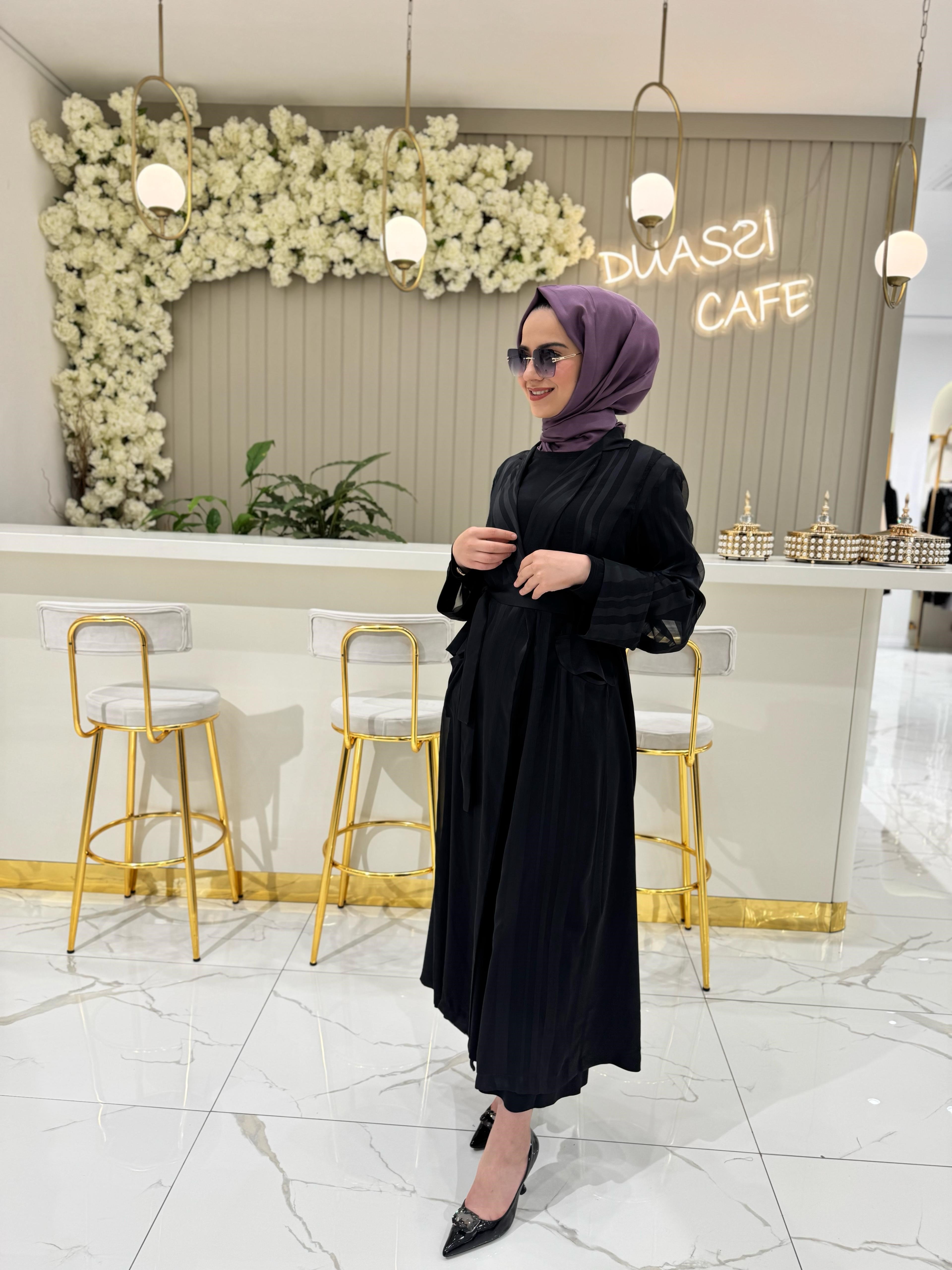 Misswhence Elbise 37812-s - SİYAH