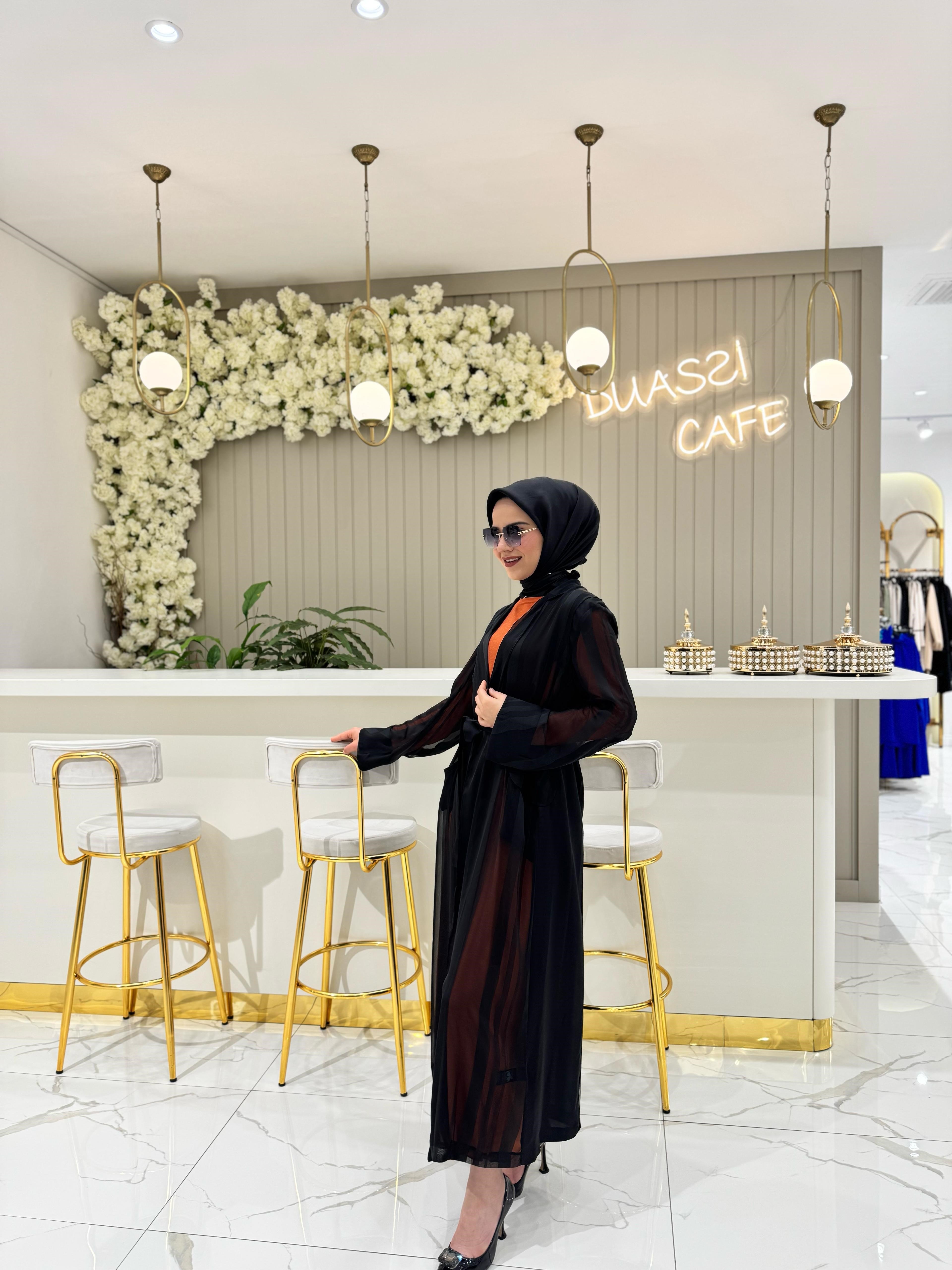 Misswhence Elbise 37812-T - SİYAH