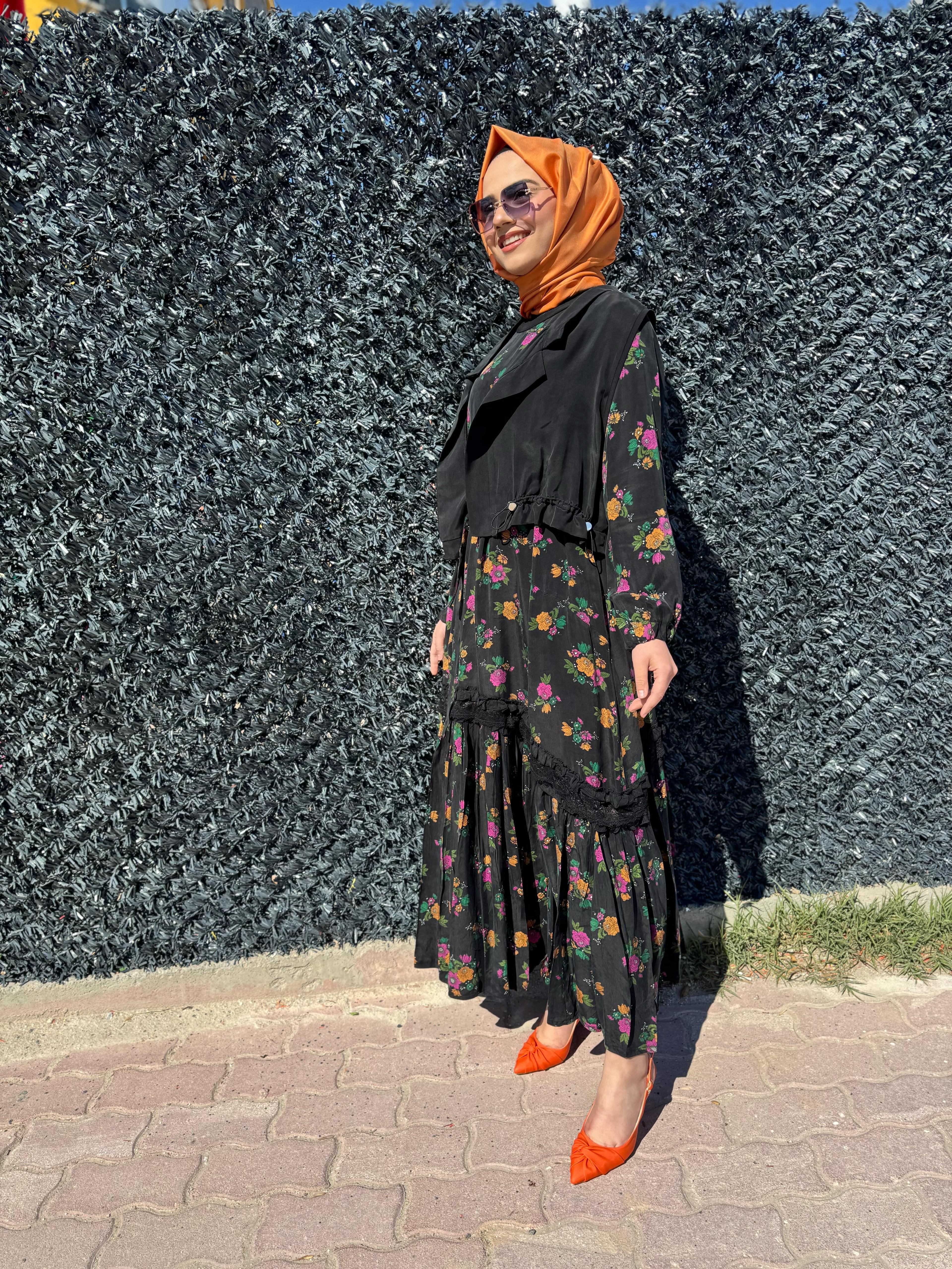 Misswhence Elbise 37816-S - SİYAH